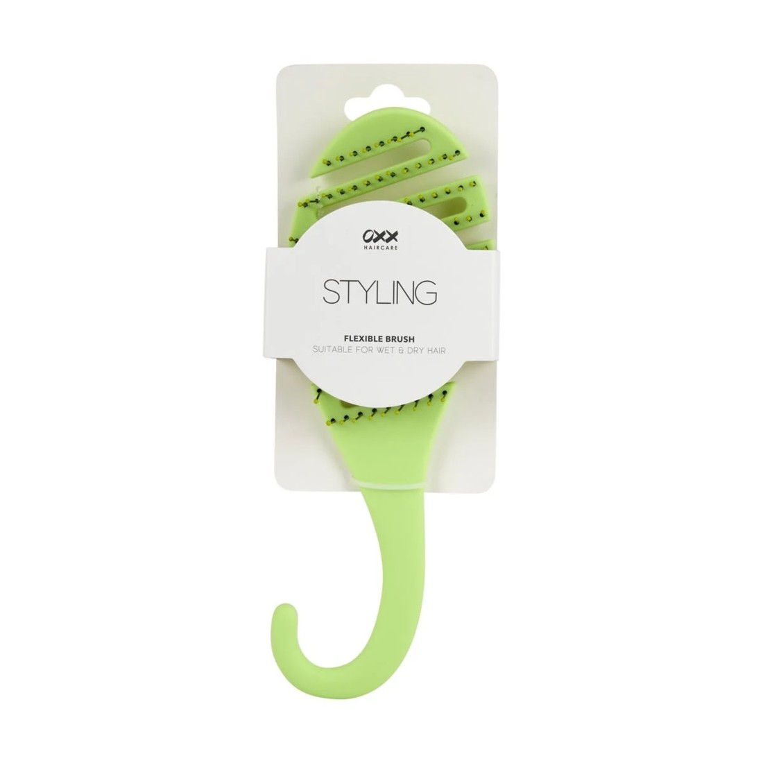 4 OXX Haircare Styling Flexible Brush - Lime, 4 of 4