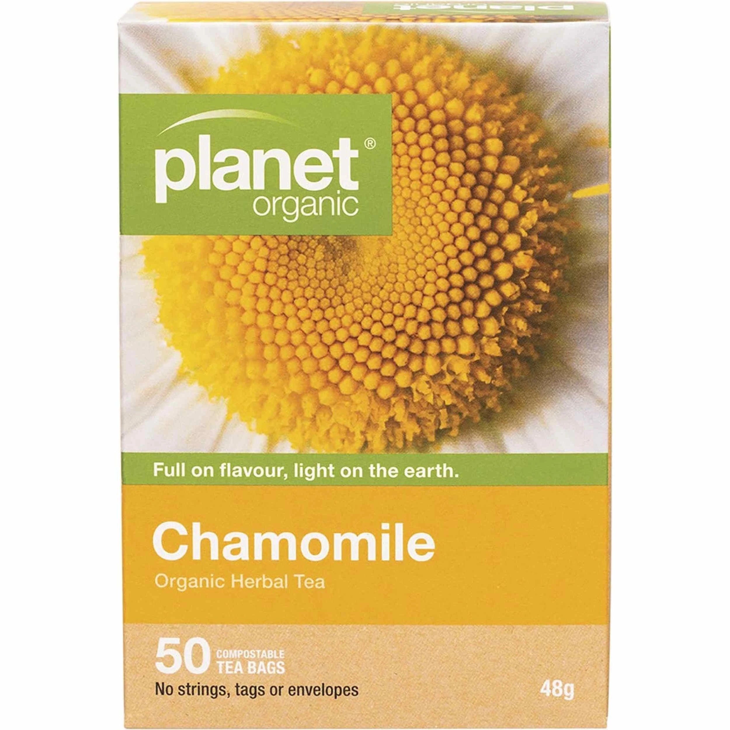 1 Planet Organic Organic Chamomile Herbal Tea x 50 Tea Bags, 1 of 2