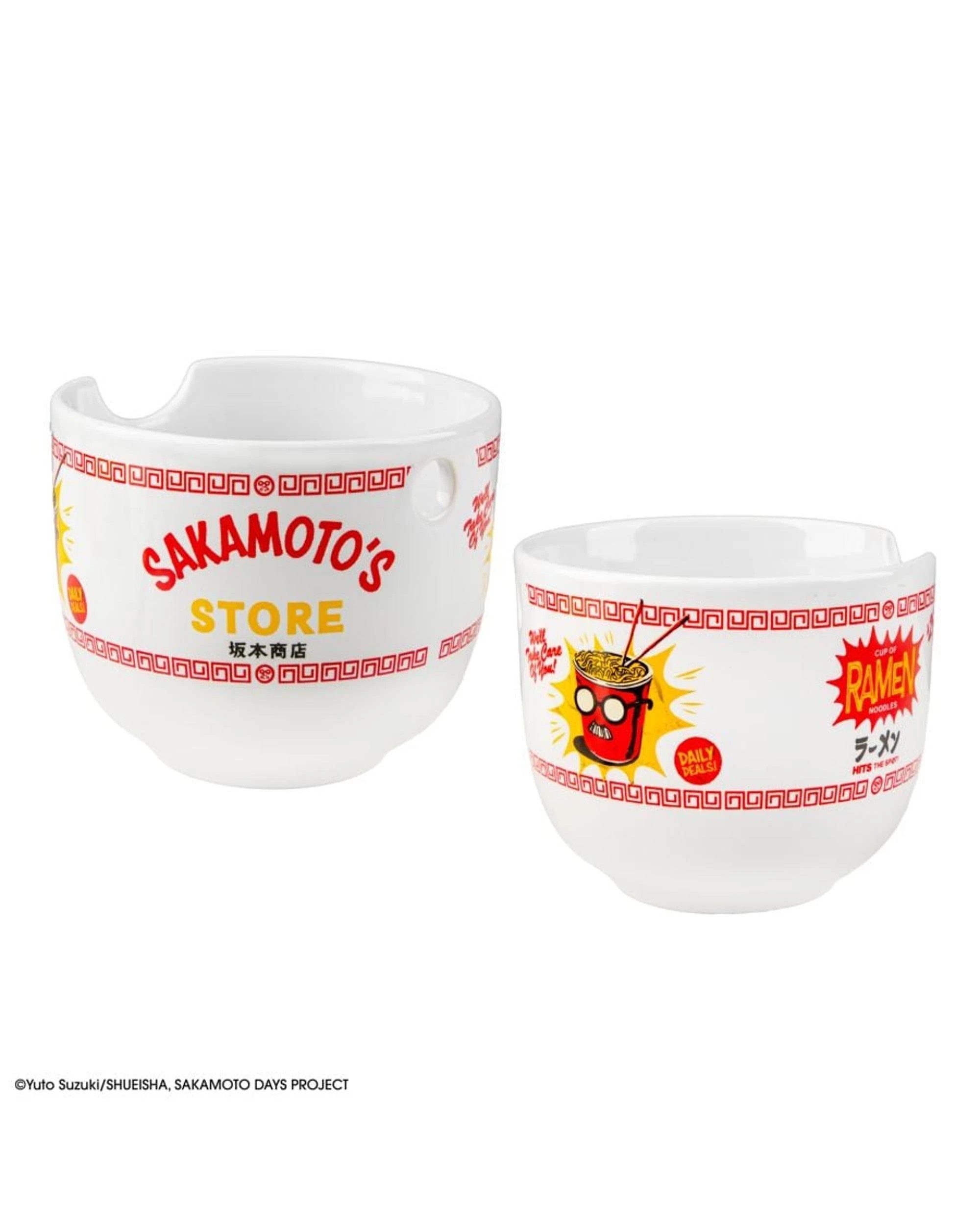 7 Sakamoto Days Sakamoto's Store Ramen Bowl with Chopsticks, 7 of 8