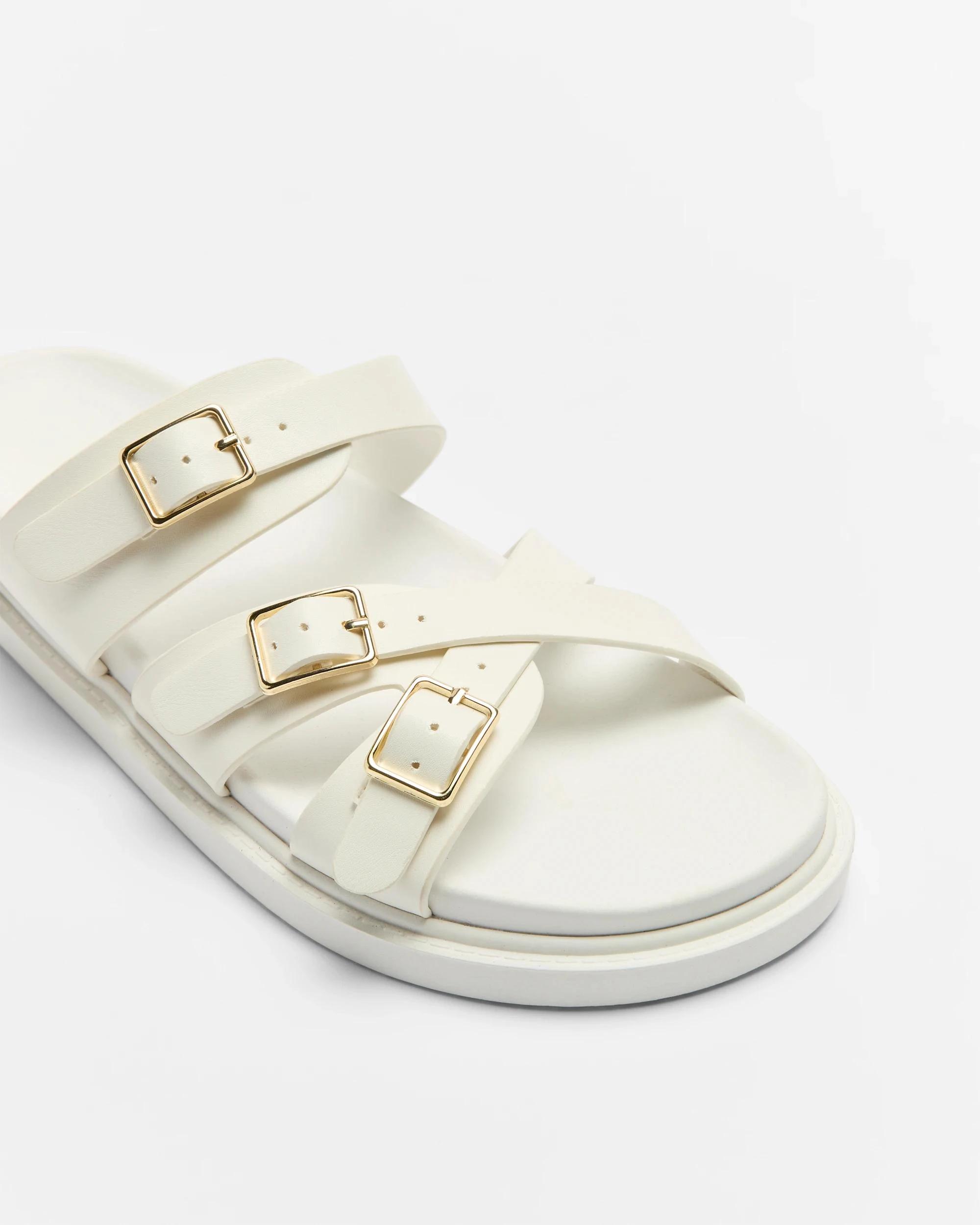 2 Target Womens Multi Strap Sandal - Moana WHITE, 2 of 3