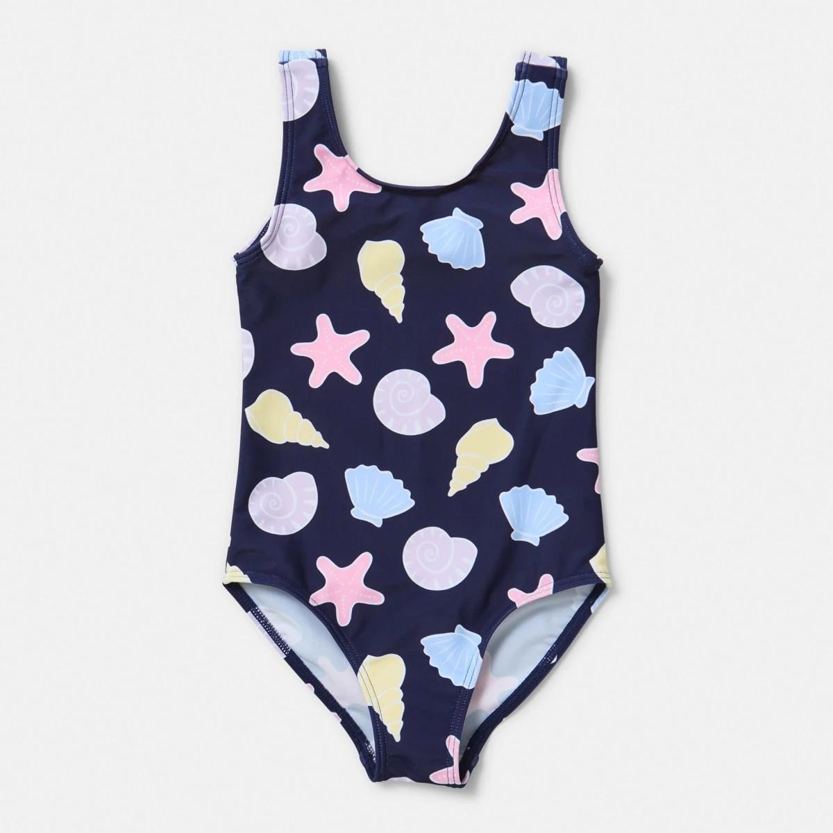 5 One Piece Swimsuit SEA SHELL DEEP INDIGO, 5 of 8