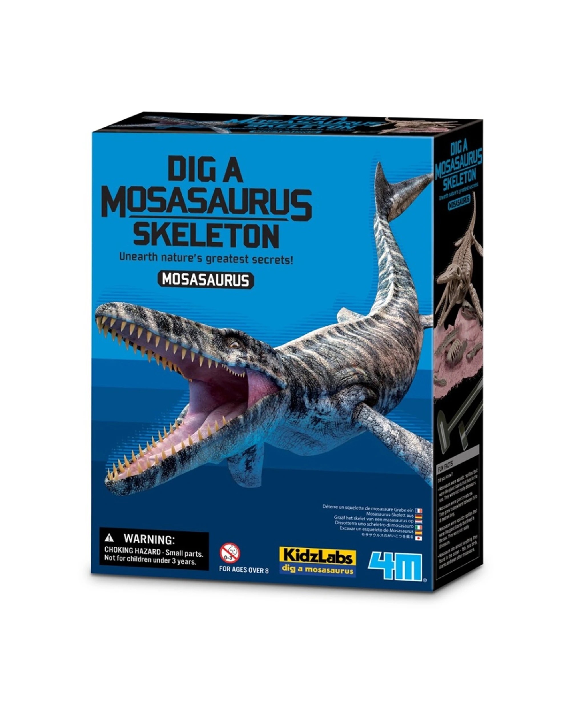 1 4M KidzLabs Dig a Mosasaurus Skeleton Educational Kids Activity Toy, 1 of 3