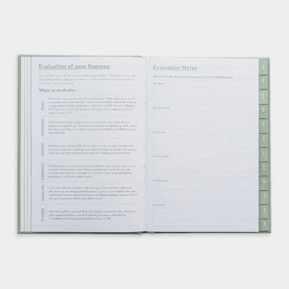 4 Otto A5 Undated Budget Planner, 4 of 8