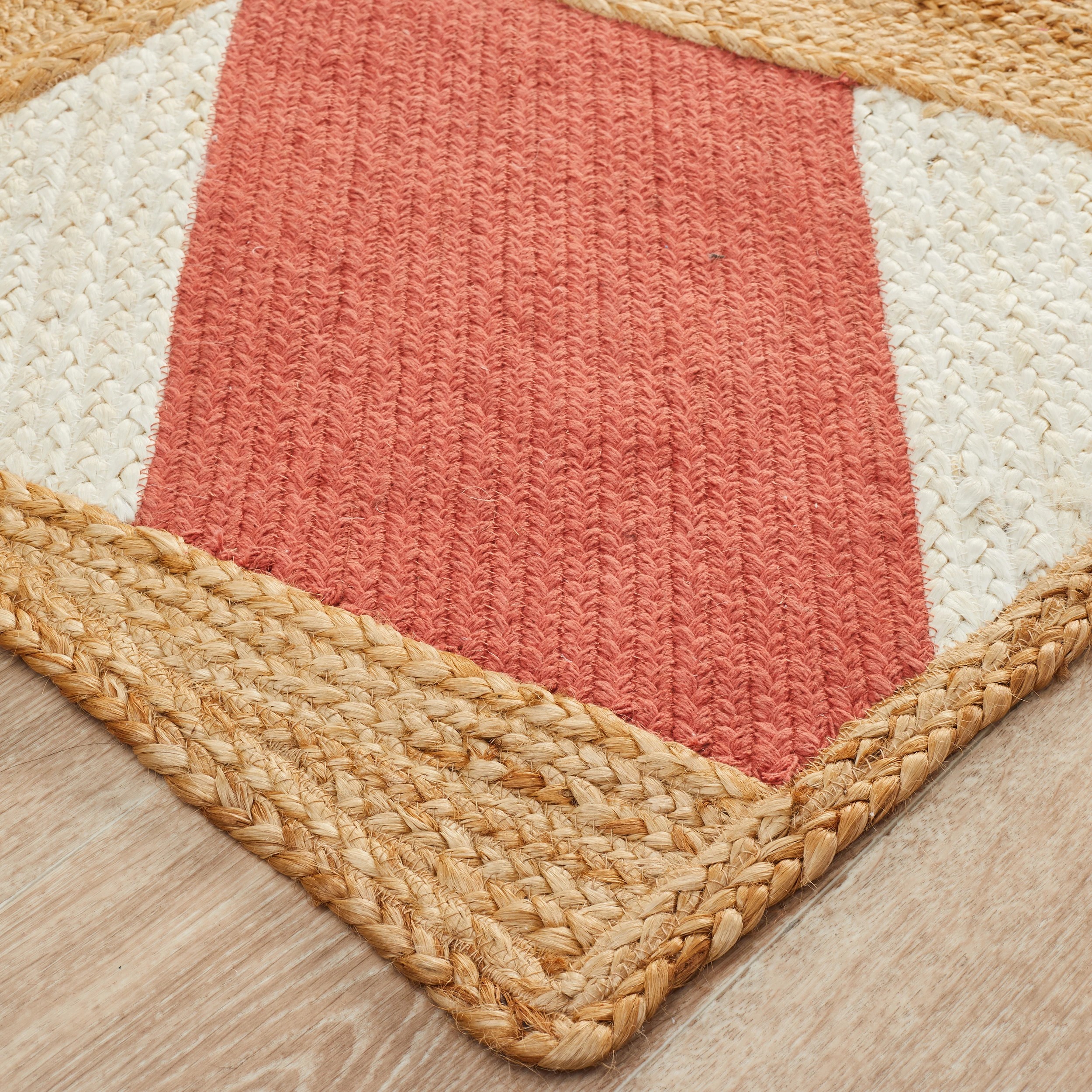 3 Common Ground Rugs Promenade 111 400x300cm - Extra Extra Large Hand Loomed Rug - Orange, 3 of 6