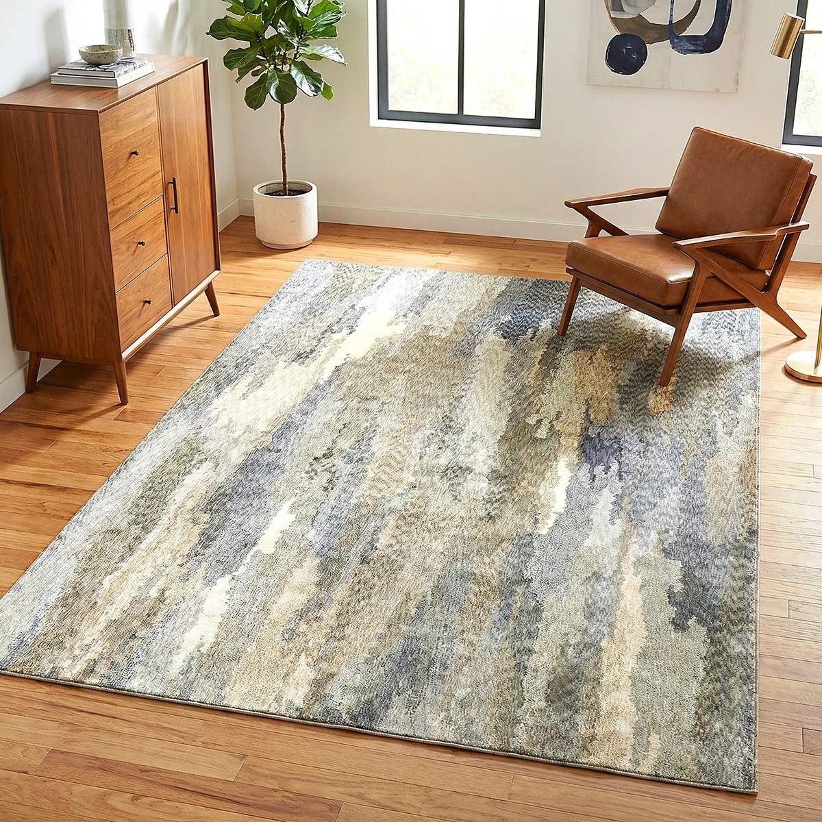 2 Common Ground Rugs Henderson Bruno 290x200cm - Large Floor Rug - White, 2 of 7