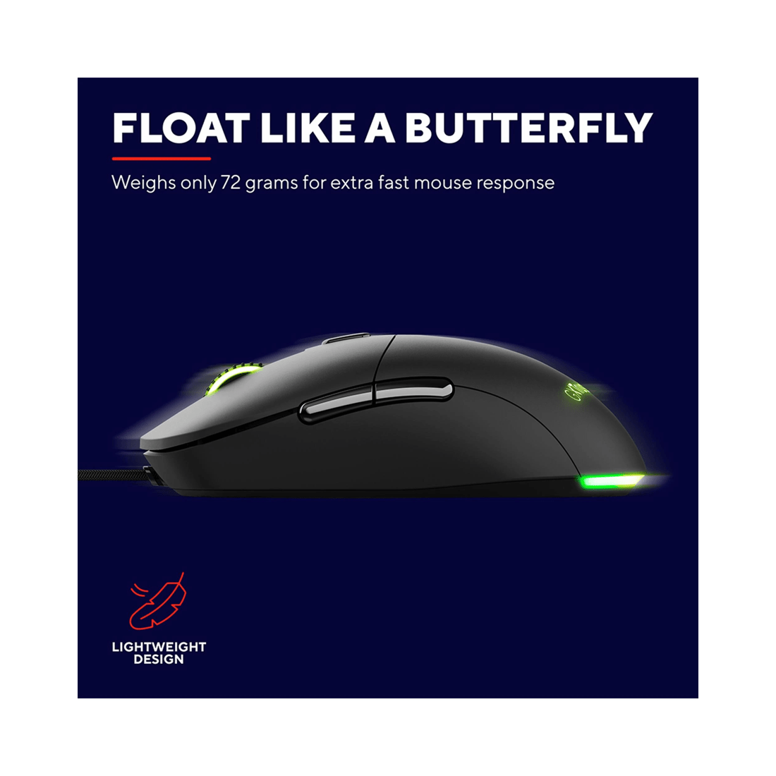 7 Trust International Trust GXT981 Lightweight Wired RGB Gaming Mouse - Black, 7 of 10