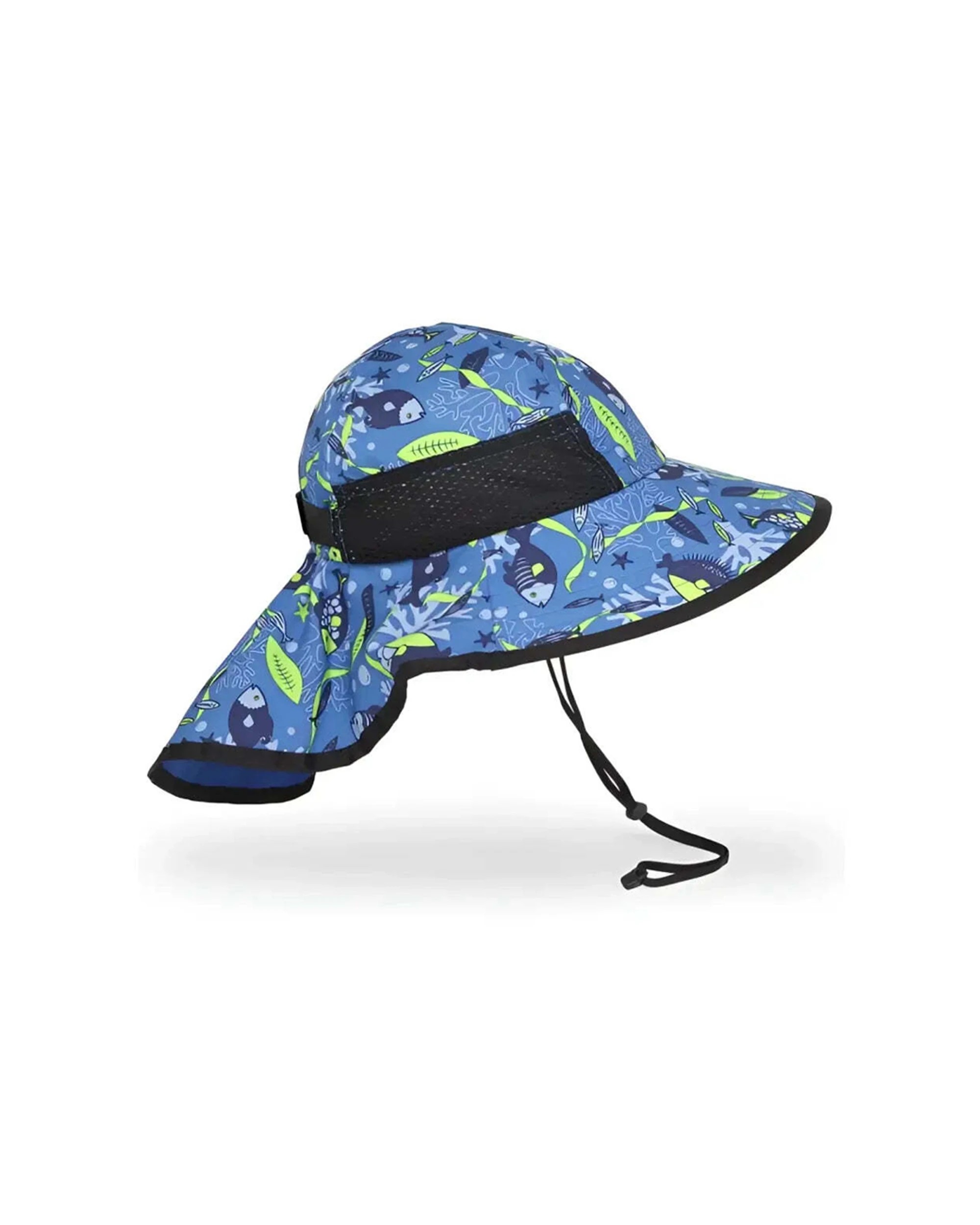 2 Sunday Afternoons Kids Play Hat Youth 5-9 Years UPF 50 Sun Protection Aquatic - Blue, 2 of 2