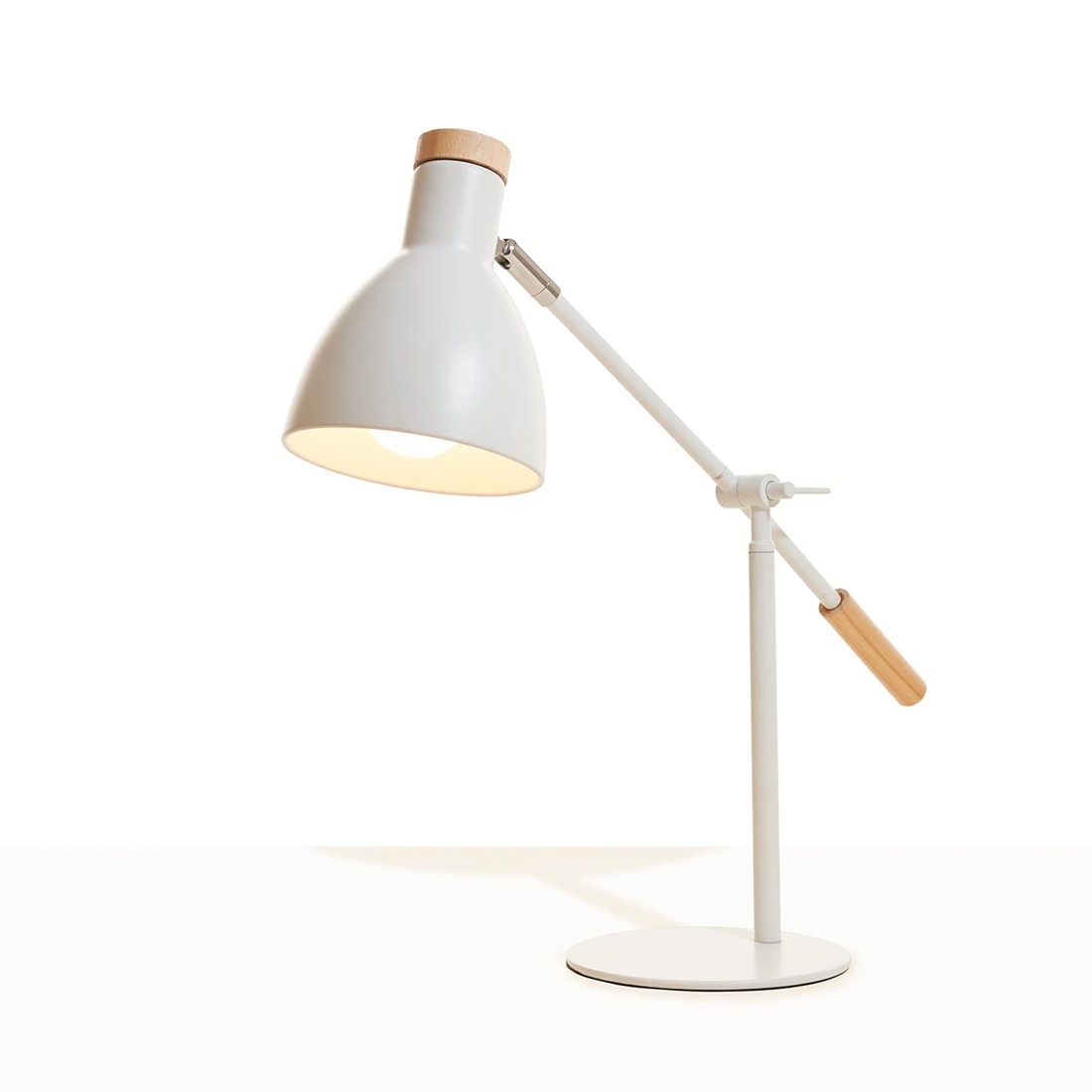 1 Cantilever Desk Lamp - White, 1 of 10