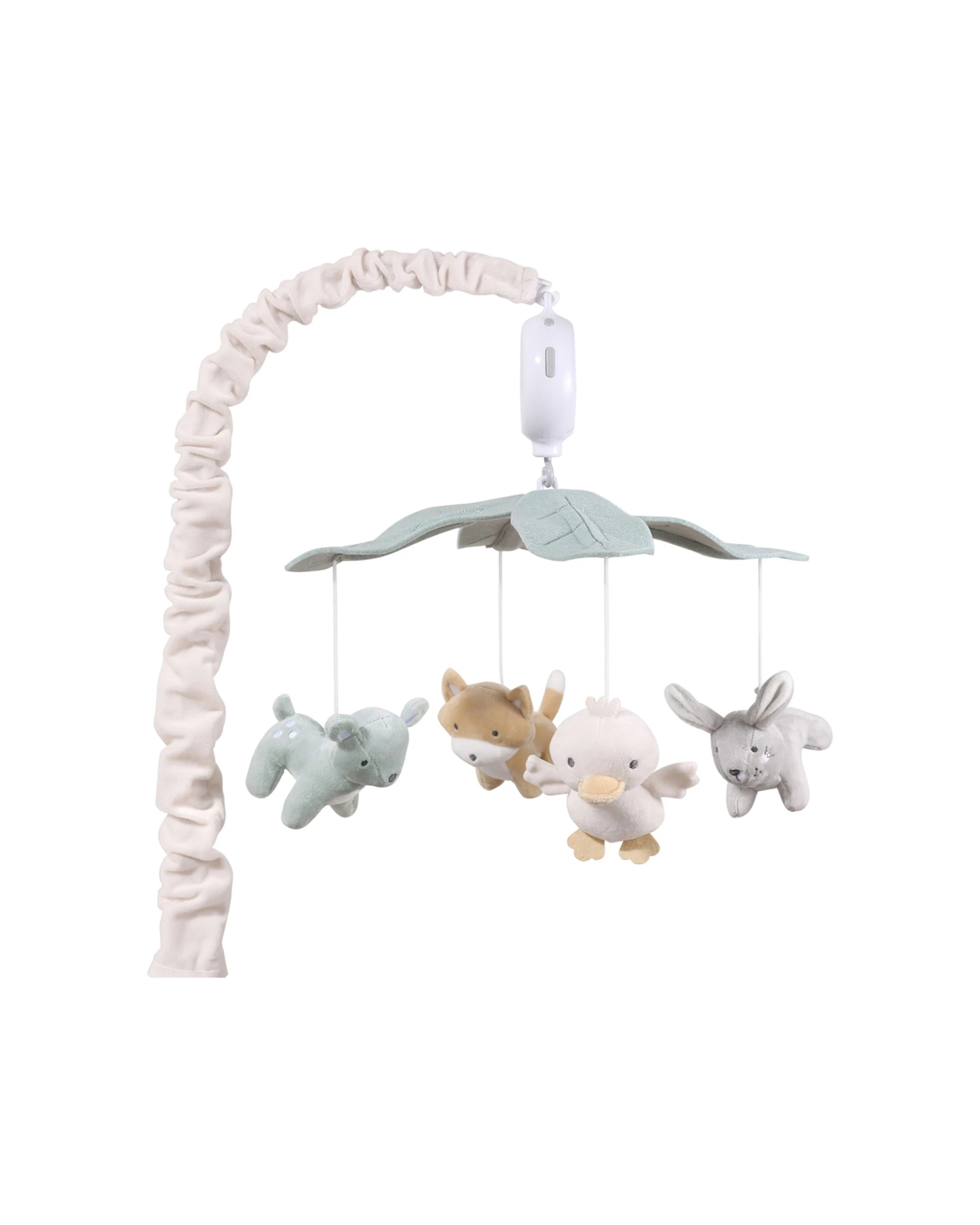 2 Little Haven Crib Musical Mobile With Plush Woodland 12 Lullabies 0M Sleep Aid - Multi, 2 of 3