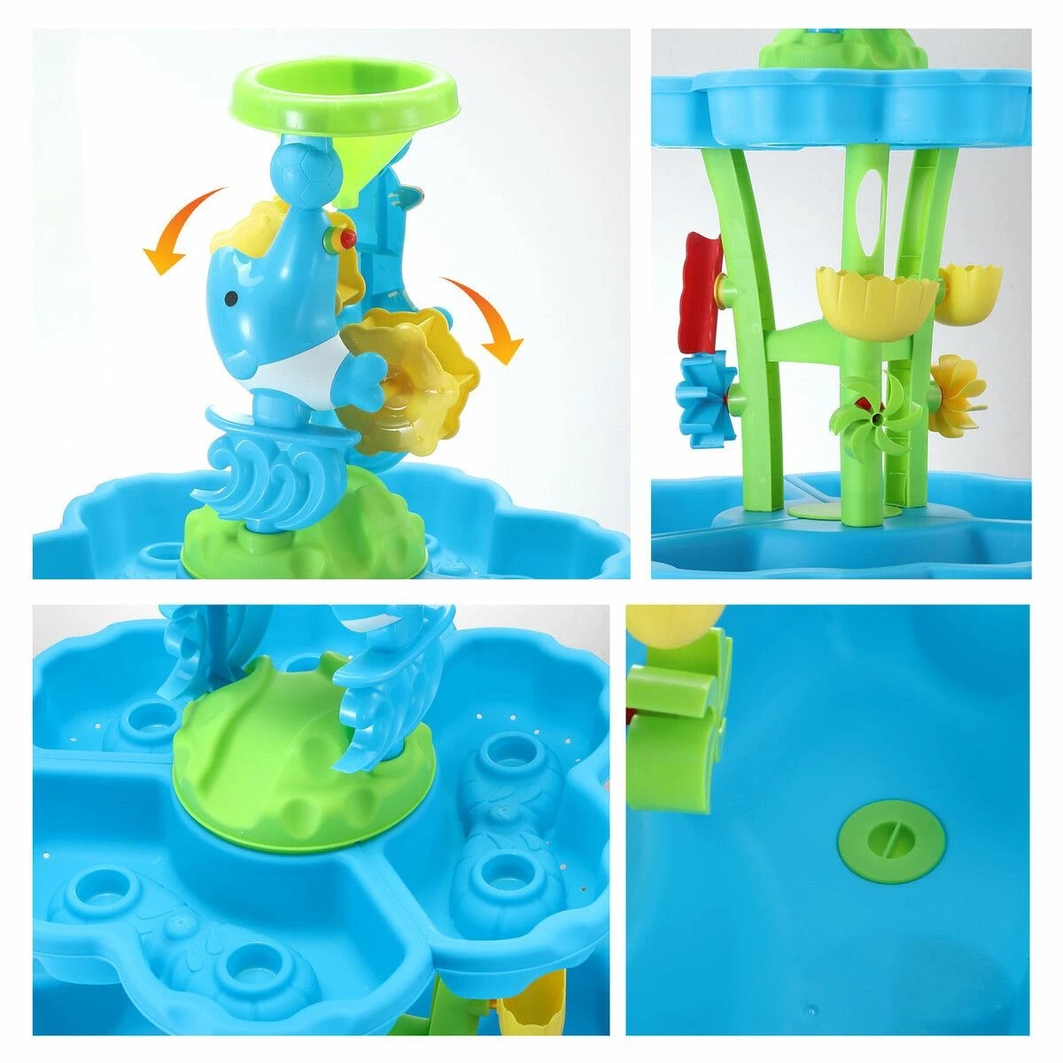 5 AUSWAY Water Table Waterfall Sand Pit Play Ground Playset, 5 of 7