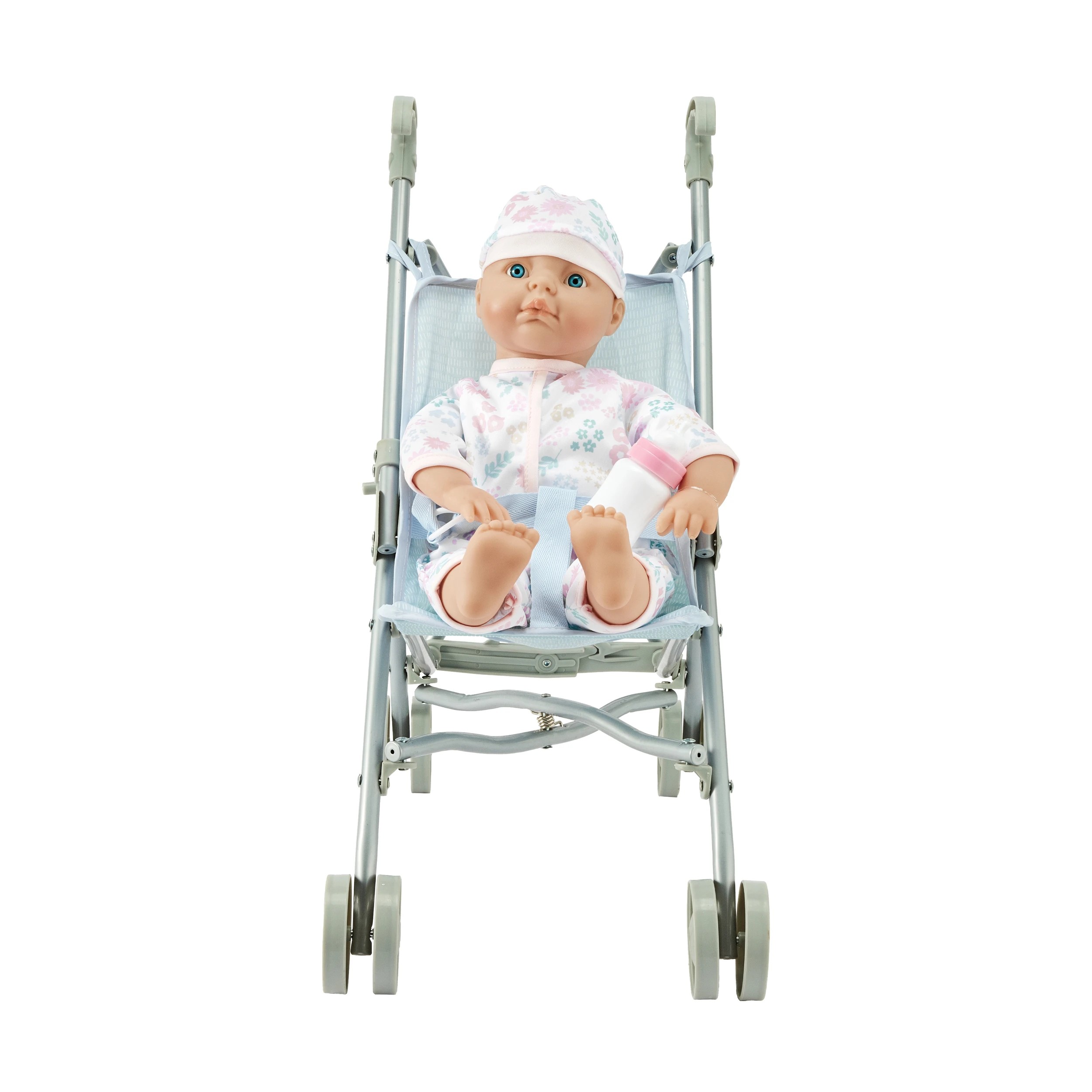 3 3 Piece Baby Doll Stroller Set, 3 of 10