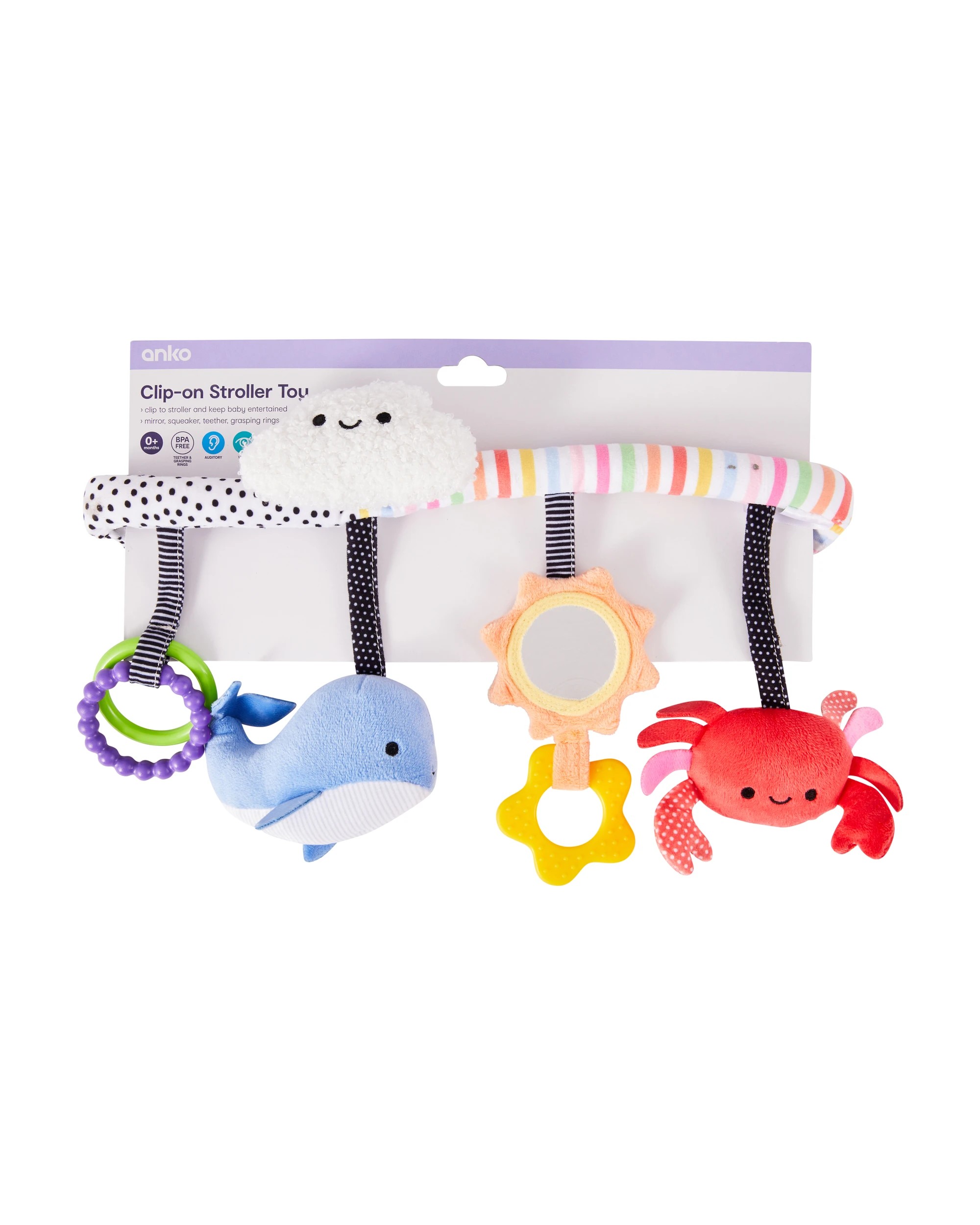 5 Clip-On Stroller Toy, 5 of 5