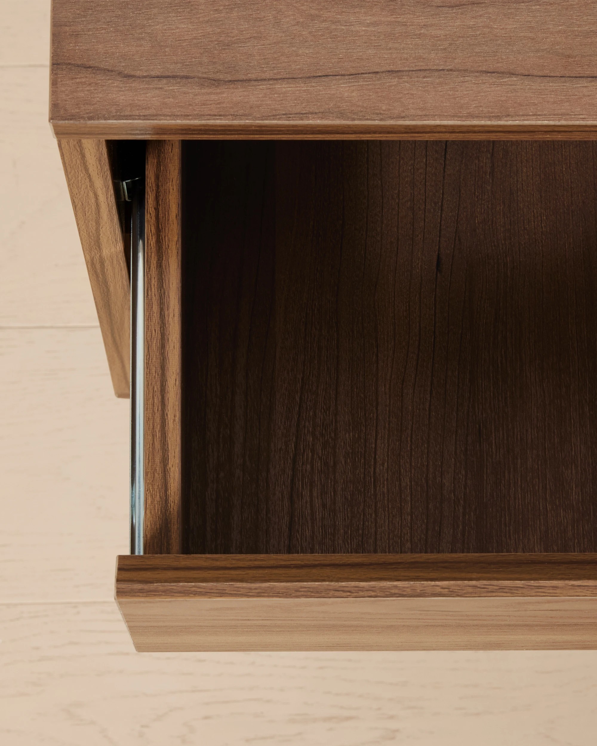 7 Thorne 2 Drawer Bedside Table - Walnut, 7 of 7