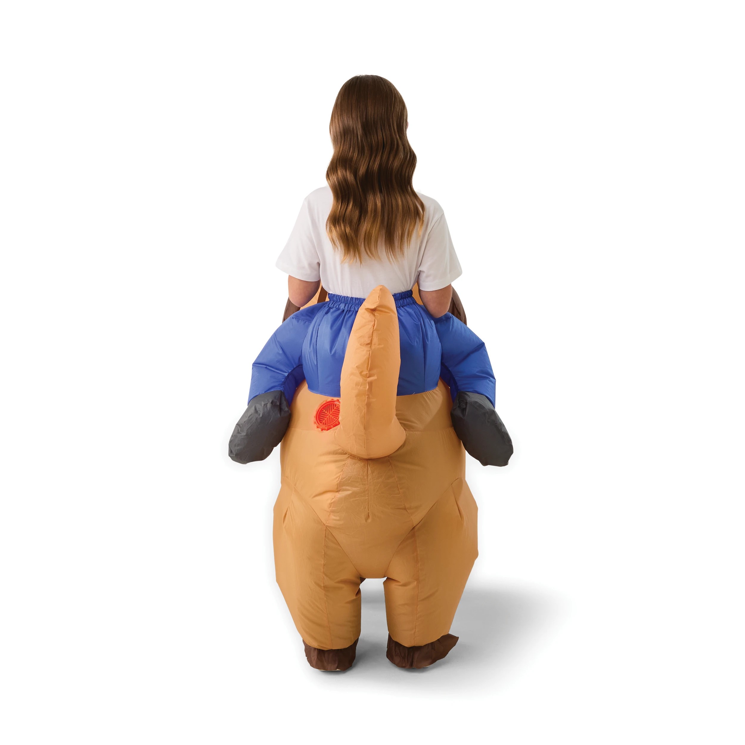 4 Inflated Ride On Pug Costume - Ages 8+, 4 of 9