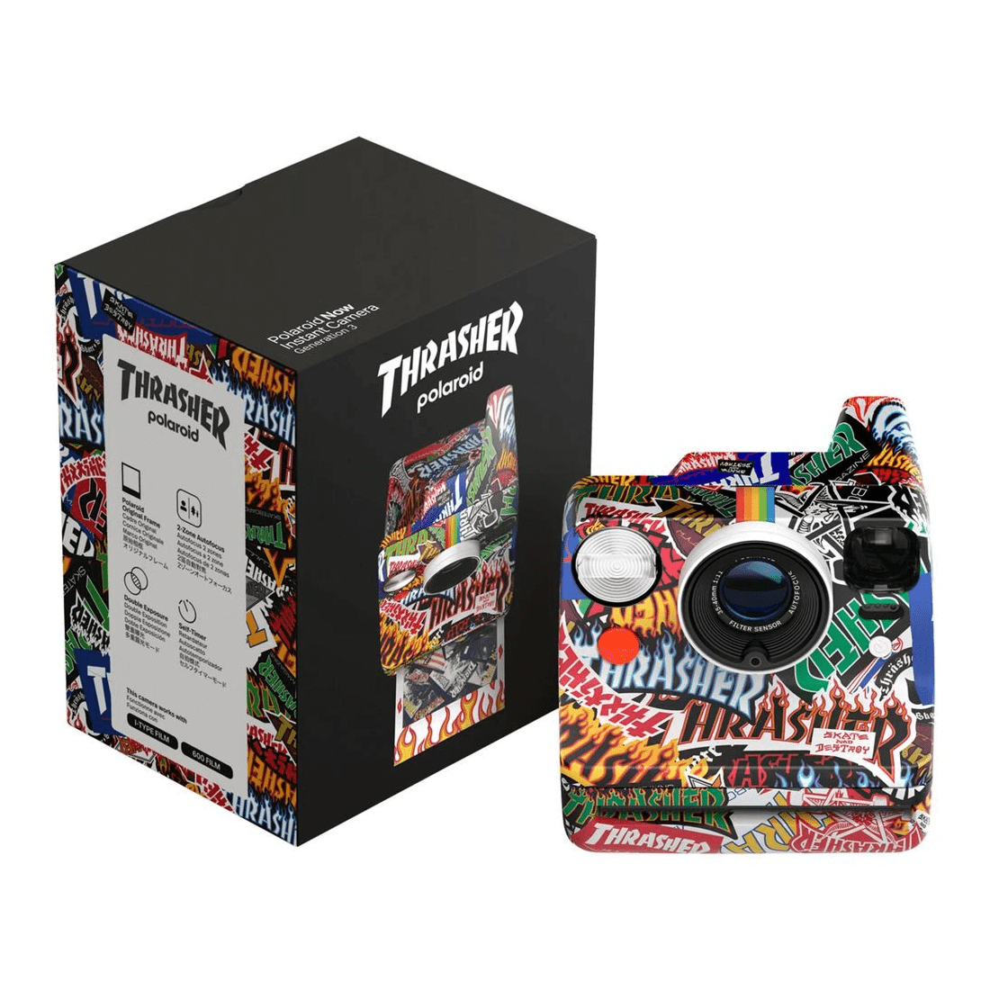 7 Polaroid Now Instant Camera Thrasher Edition, 7 of 7