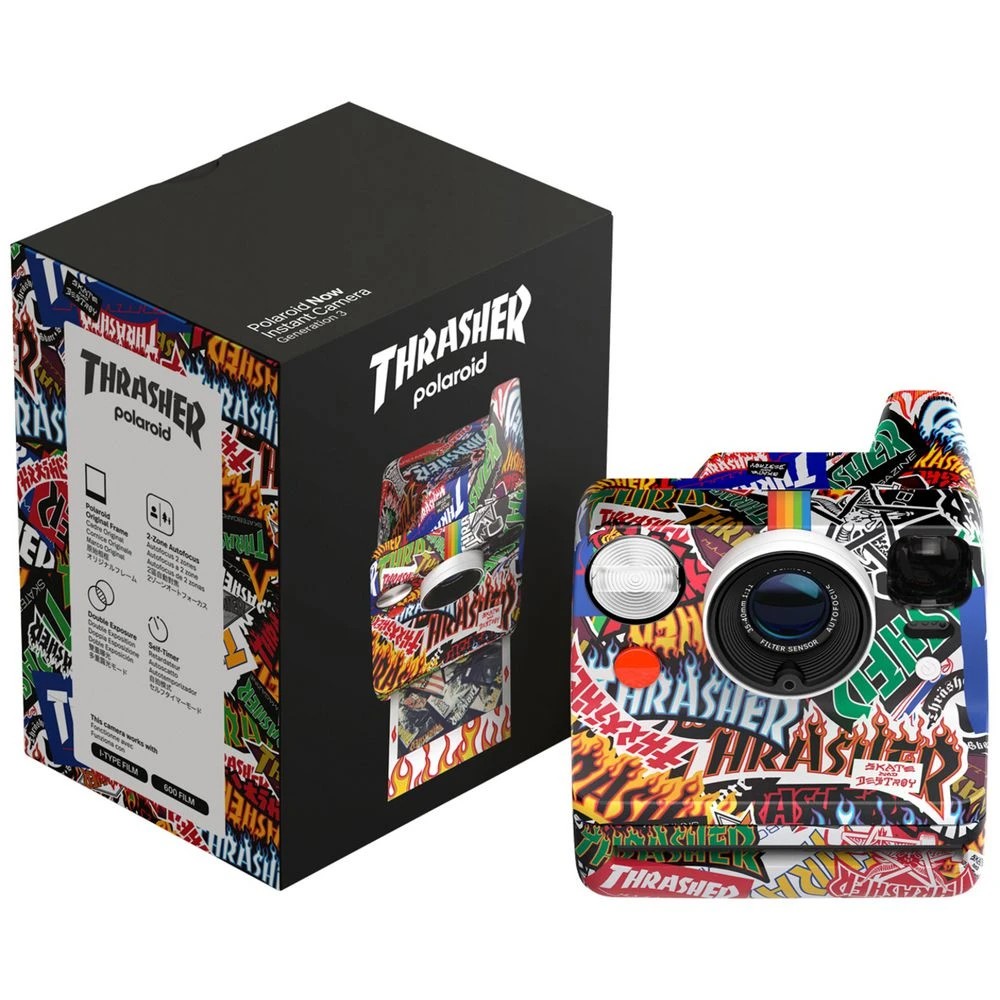 7 Polaroid Now Instant Camera Thrasher Edition, 7 of 7