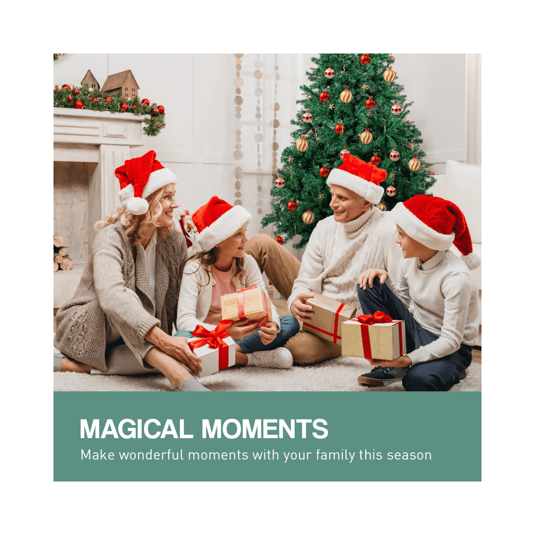 10 Christabelle Green Artificial Christmas Tree 1.2m - 300 Tips, 10 of 10