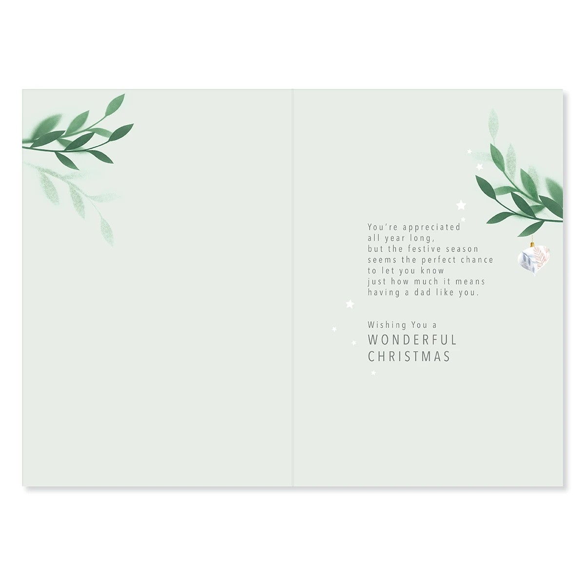 2 Hallmark Christmas Card - Loving Wishes For a Special Dad, 2 of 3