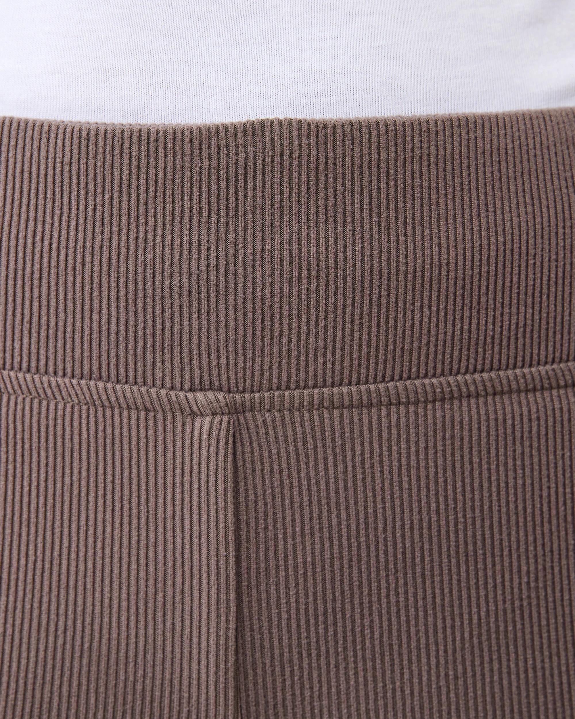 4 Rib Flare Leggings Mlky Brwn, 4 of 5