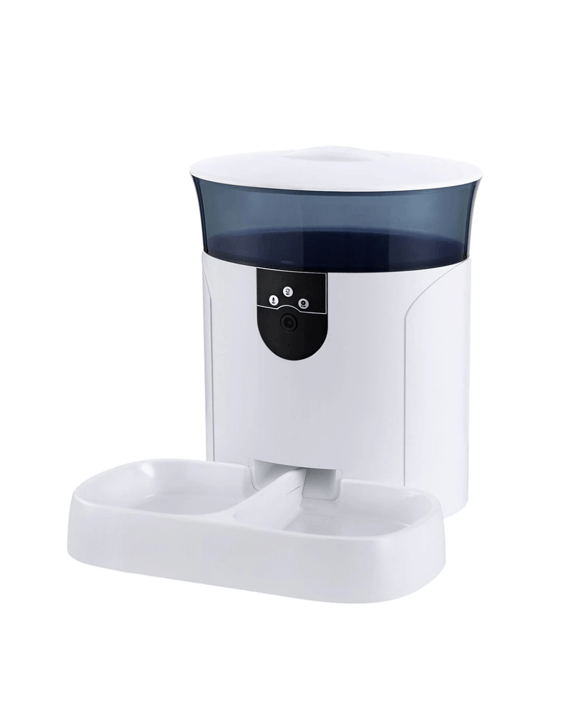i.Pet Automatic Pet Feeder Dog Cat Camera Wifi Smart Food Dispenser Timer 7L - White