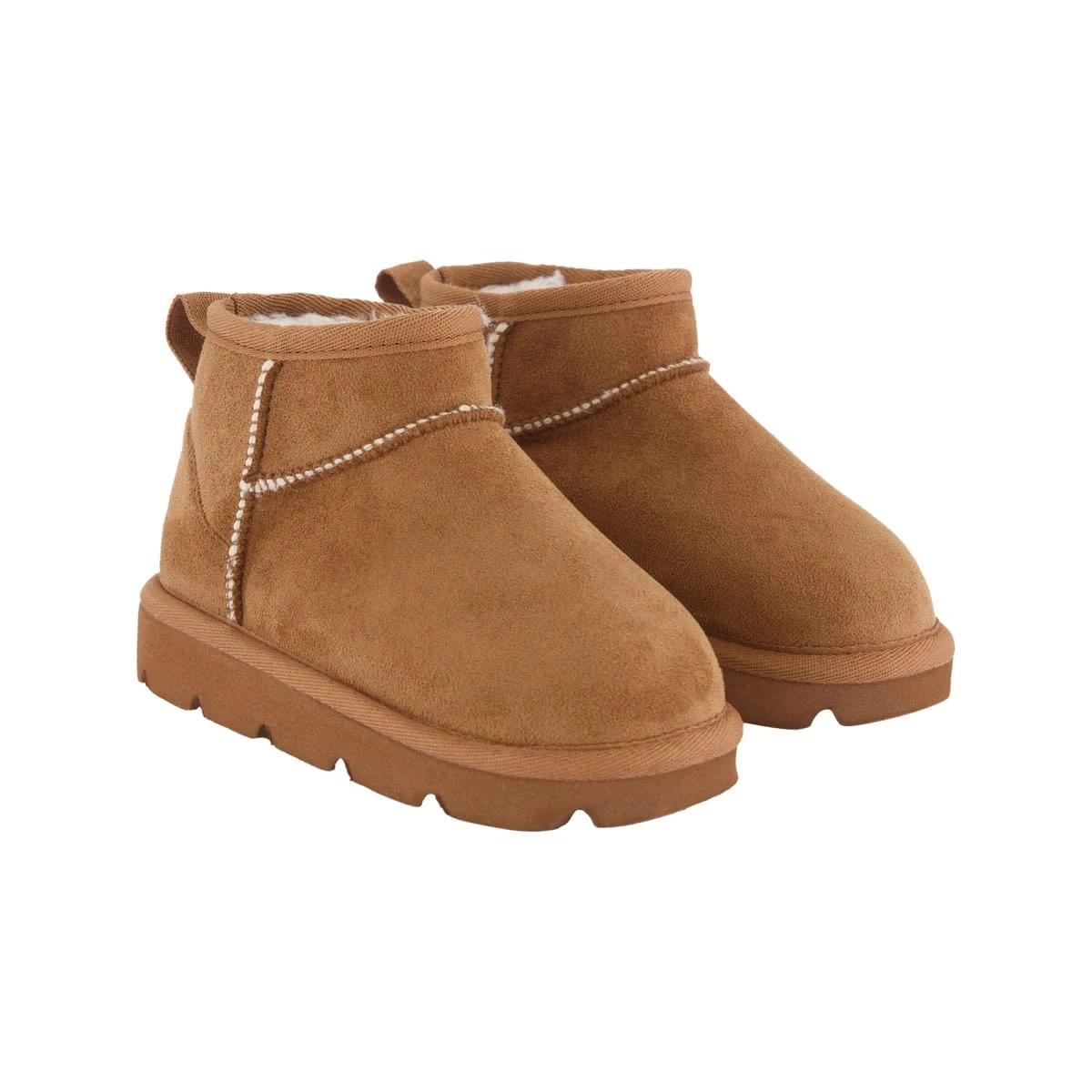2 Junior Slipper Boots Chestnut, 2 of 5