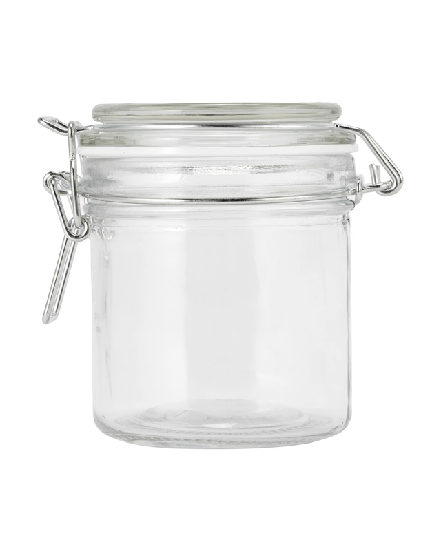 260ml Clip Lid Glass