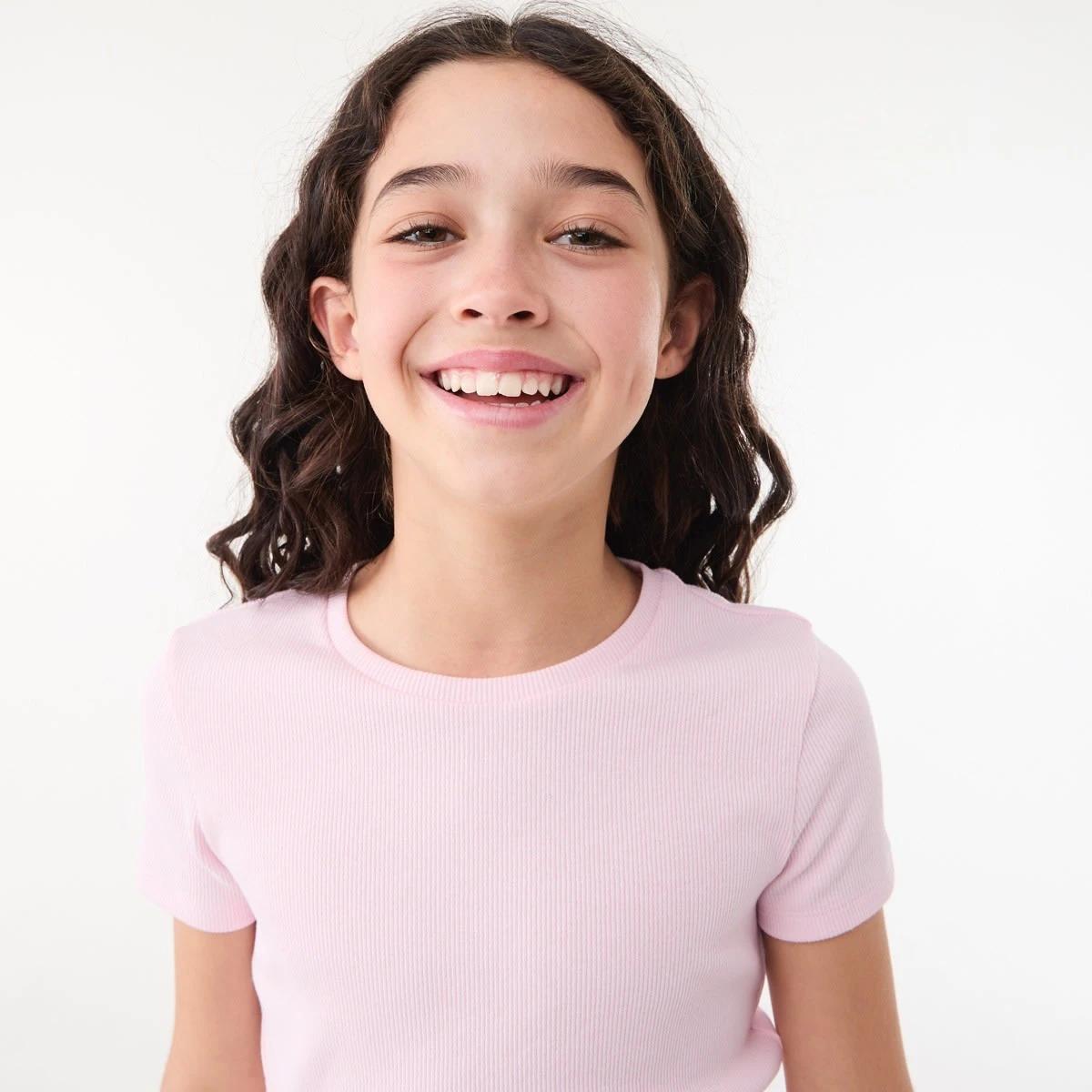3 Short Sleeve Rib Top BALLERINA, 3 of 6