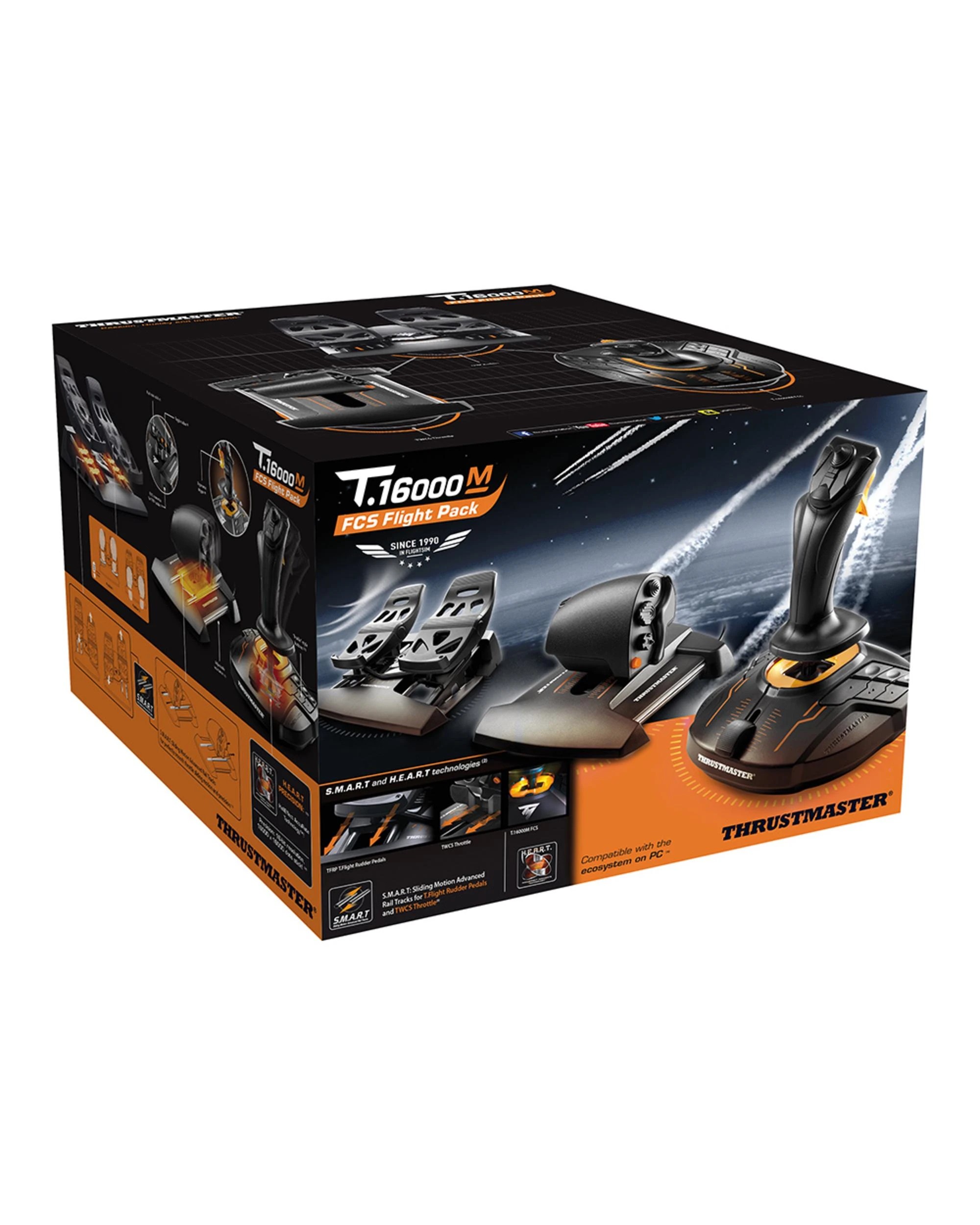 6 Thrustmaster T.16000M FCS Flight Pack for PC - Multi, 6 of 10