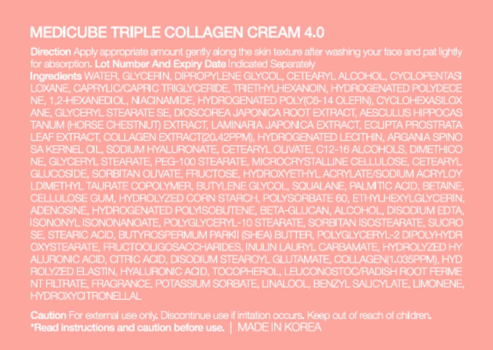 2 Medicube Triple Collagen Cream 50ml - Collagen, Niacinamide and Hydrolyzed Elastin, 2 of 3