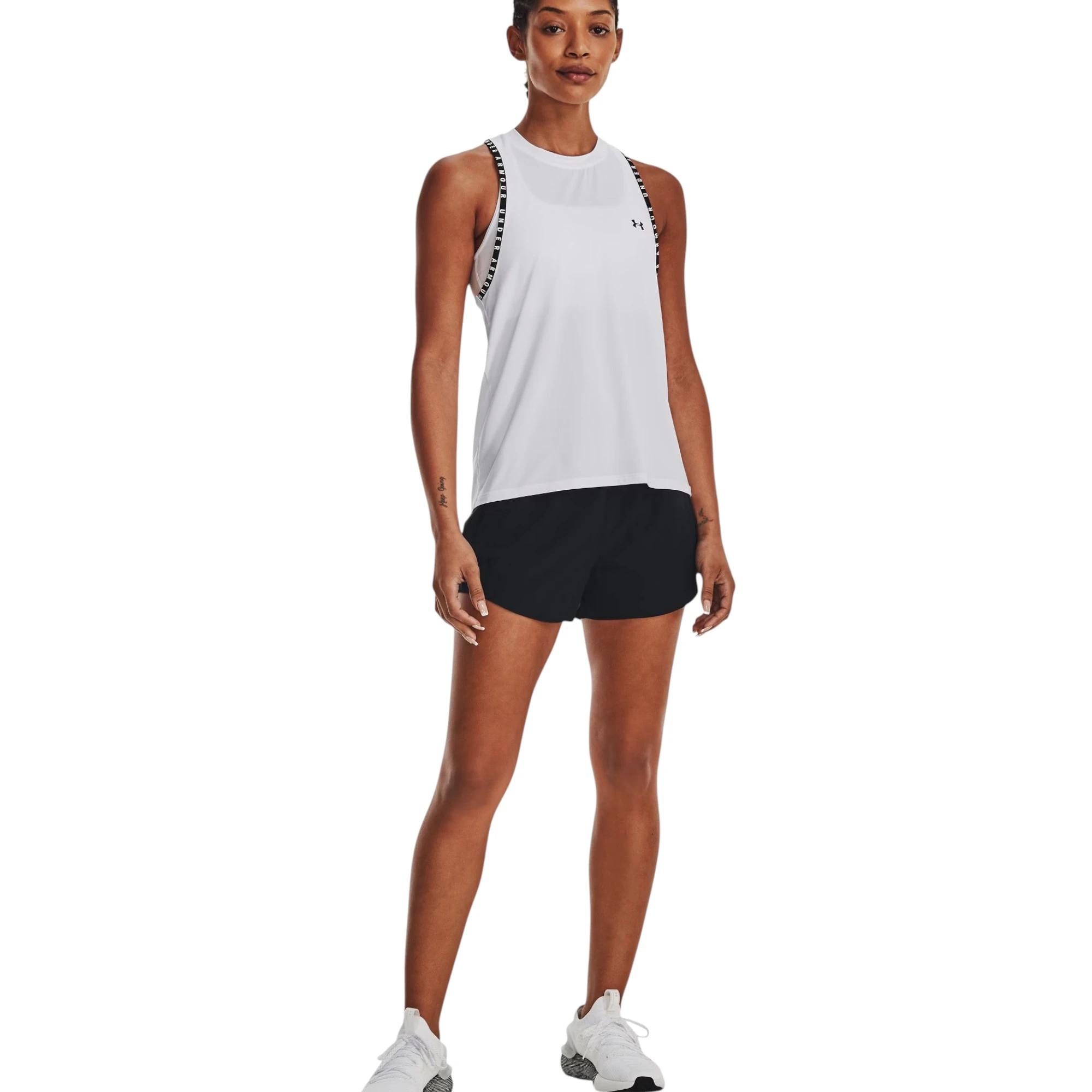 4 Under Armour Womens Vanish Black 3 Inch Athletic Shorts BLACK, 4 of 7