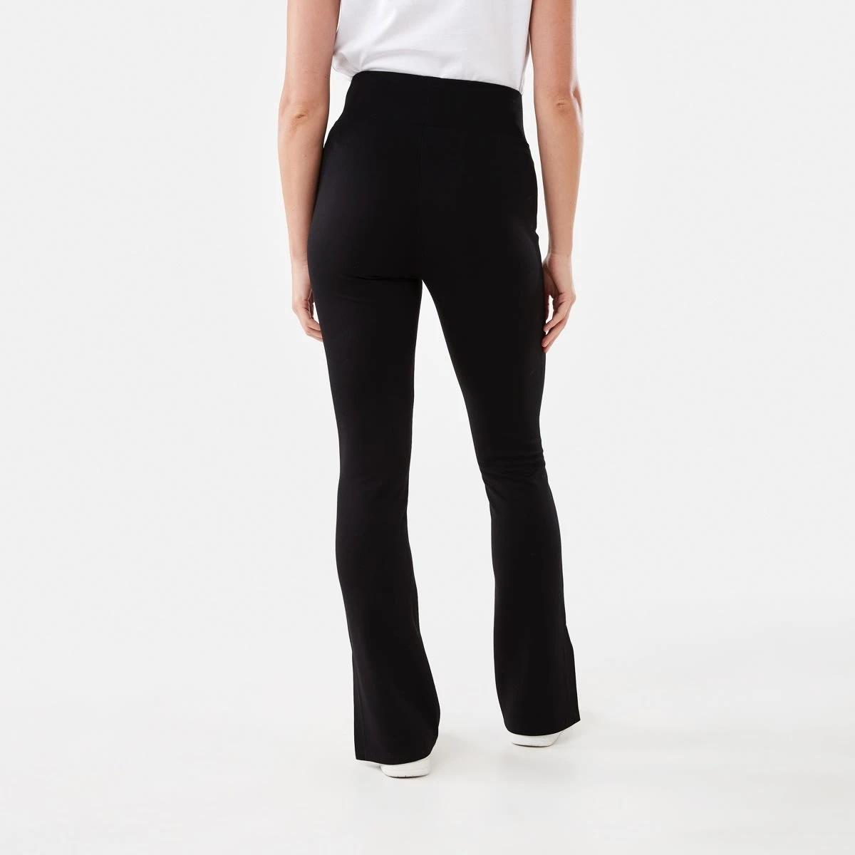 3 Split Hem Leggings Black, 3 of 5