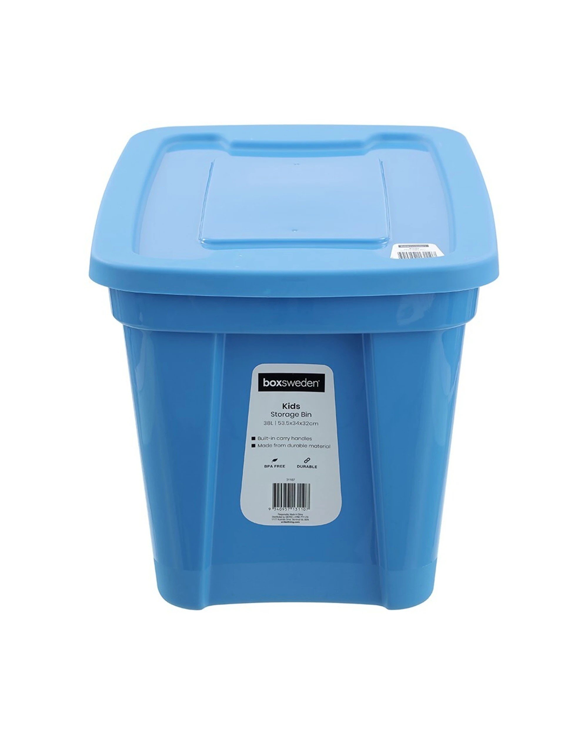 4 Boxsweden 53cm Toy Storage 38L Box Organiser - Carry Handle - Assorted, 4 of 5