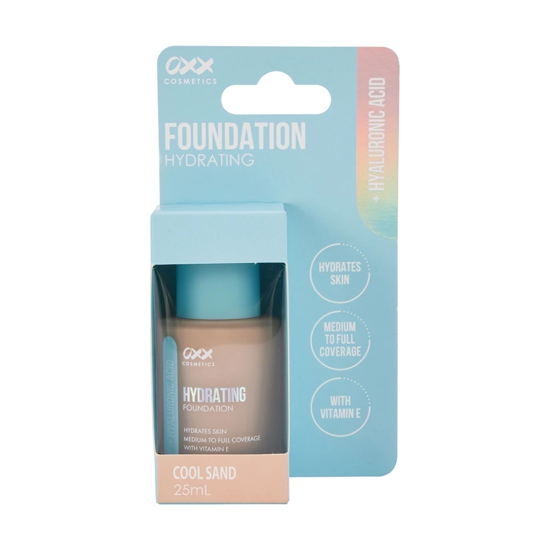 2 OXX Cosmetics Hyaluronic Acid Hydrating Foundation - Cool Sand, 2 of 8