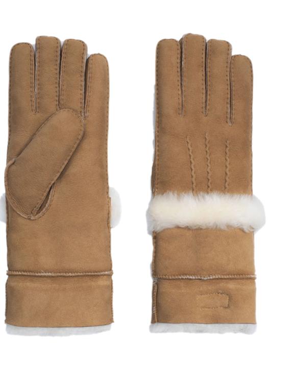 Australian Shepherd UGG Puni Fluffy Shearling Gloves