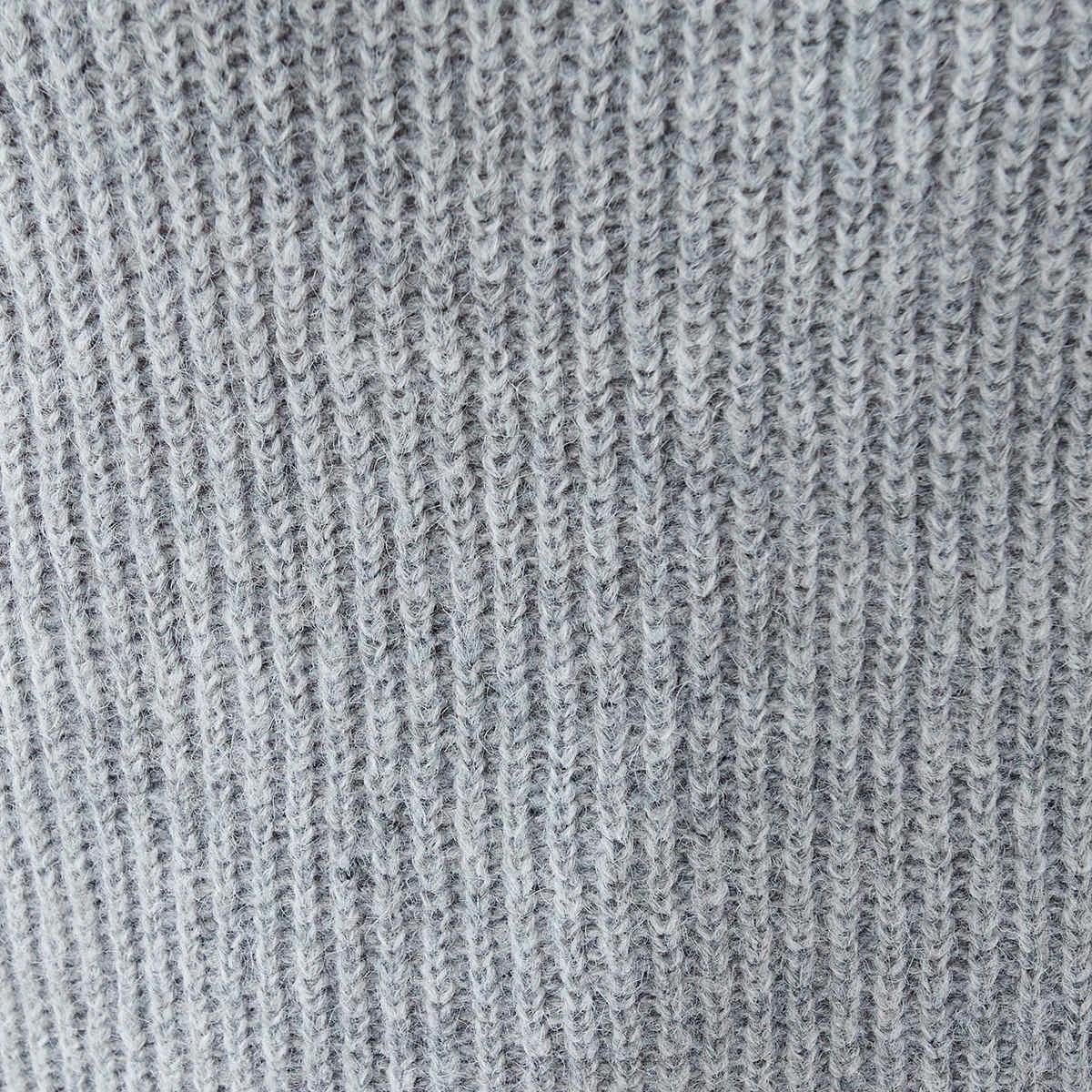 6 Loose Knit Jumper Grey Mrl, 6 of 6