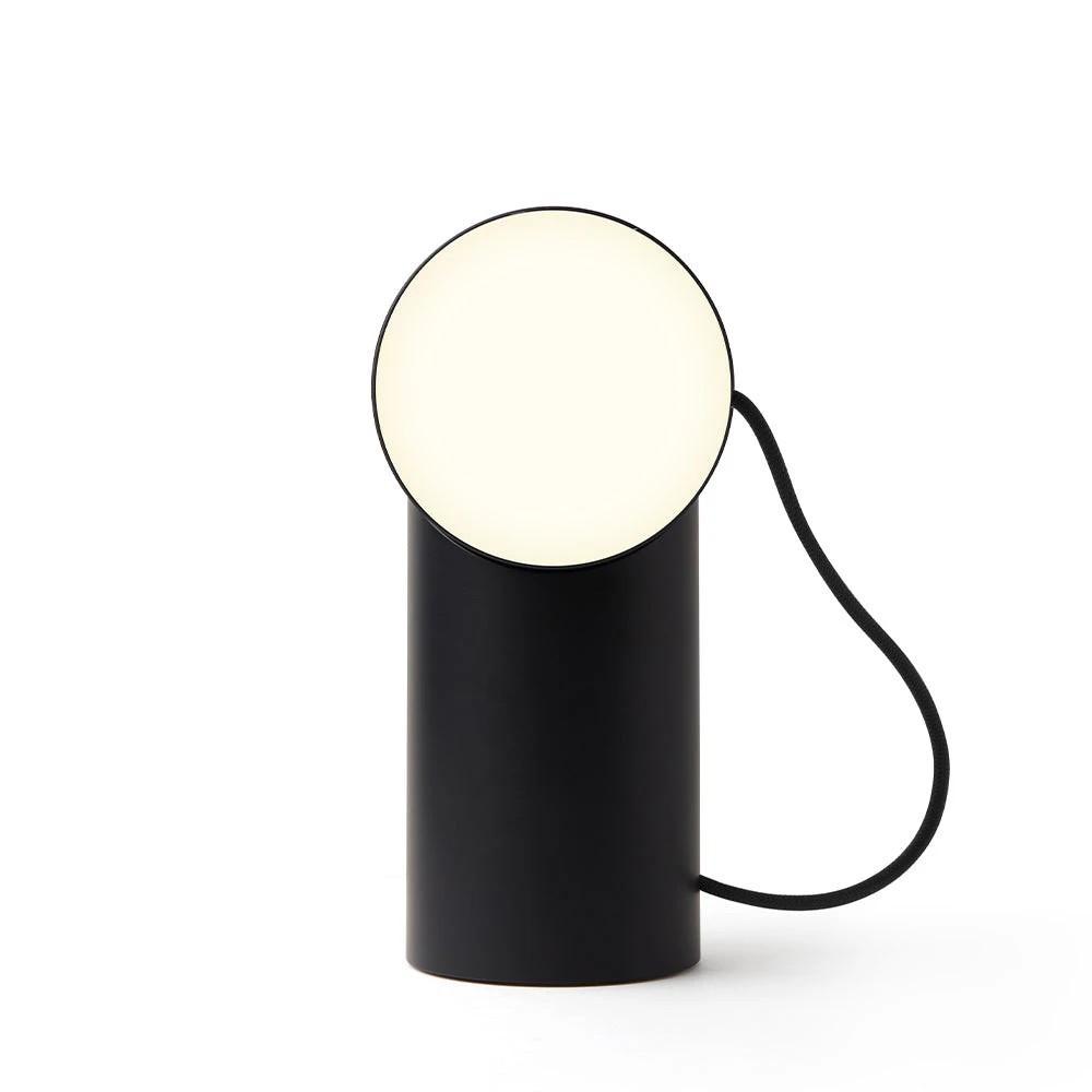 3 Lexon Orbe Portable Led Lamp With Moving Head - Black - Black, 3 of 7