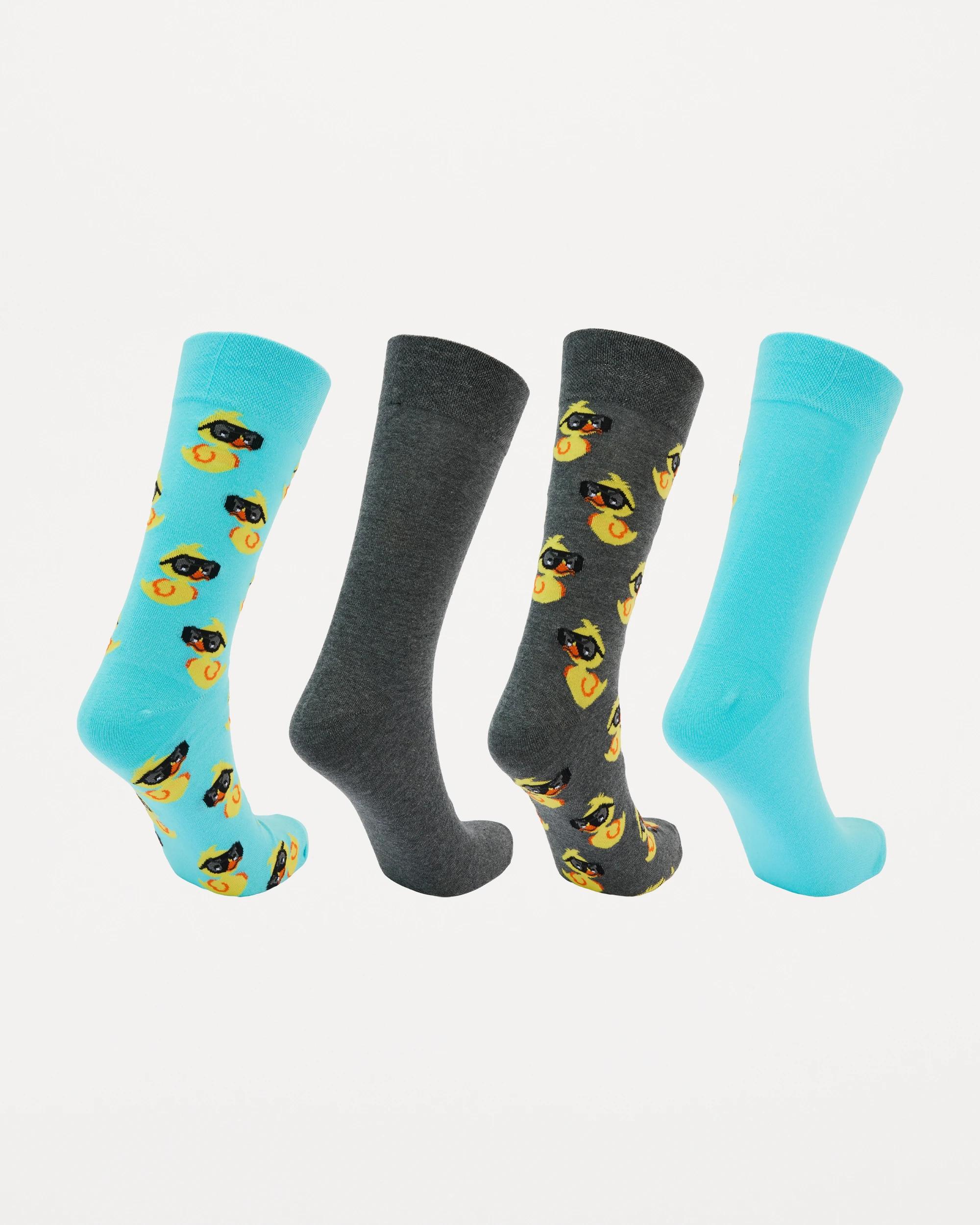 2 4 Pack Novelty Socks Dont Duck, 2 of 4
