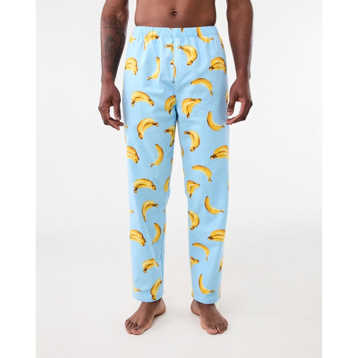 1 Flannel Sleep Pants Blu Banana, 1 of 5