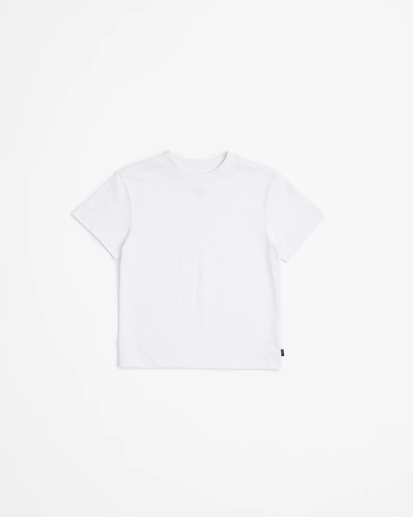 2 Target Australian Cotton Short Sleeve Heavyweight Top 2 Pack WHITE, 2 of 3