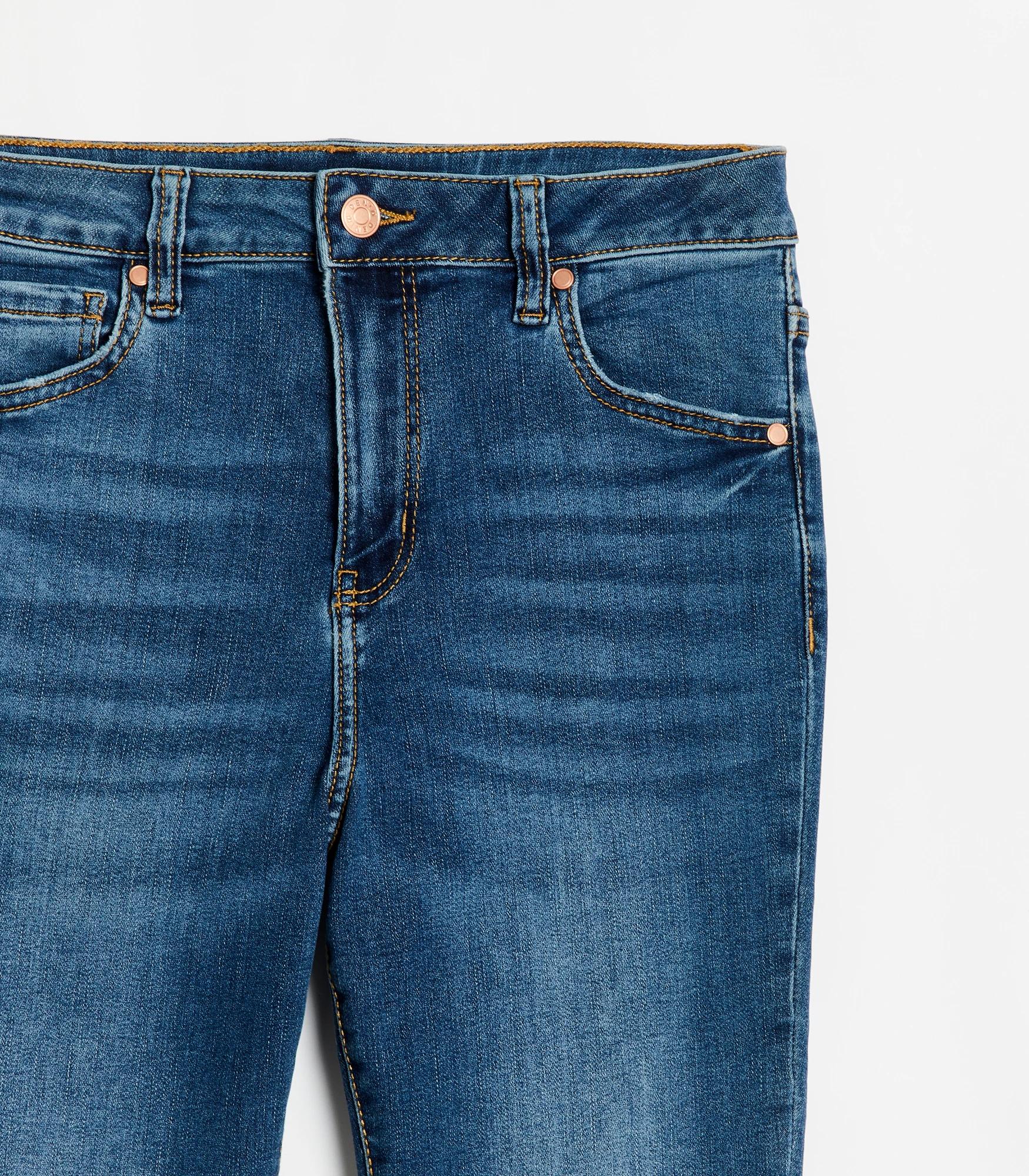 6 Target Sophie Skinny High Rise Crop Length Denim Jeans MID WASH, 6 of 10