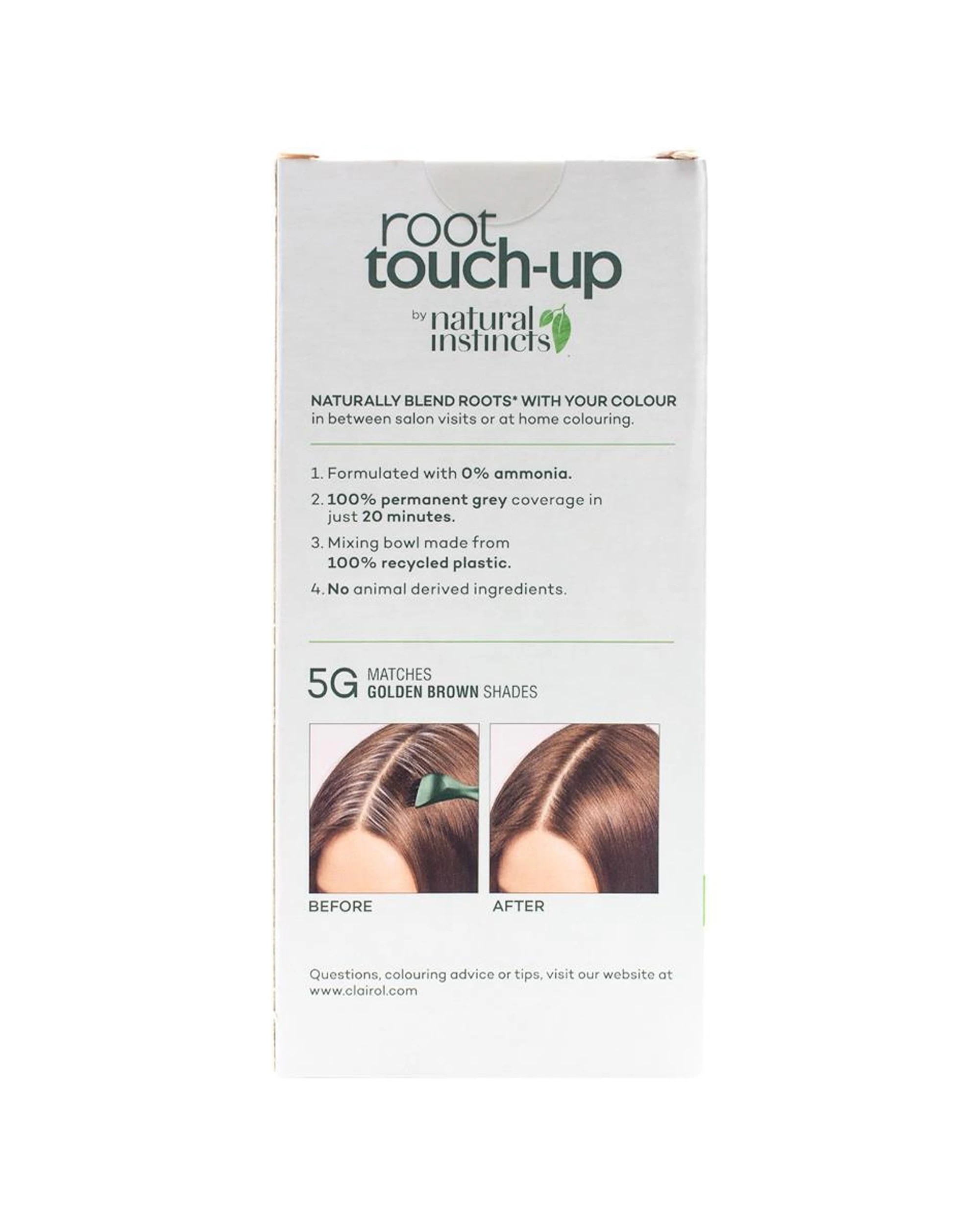 3 Clairol 6PK Permanent Root Touch Up Matches Golden Shades 5G - Brown, 3 of 5