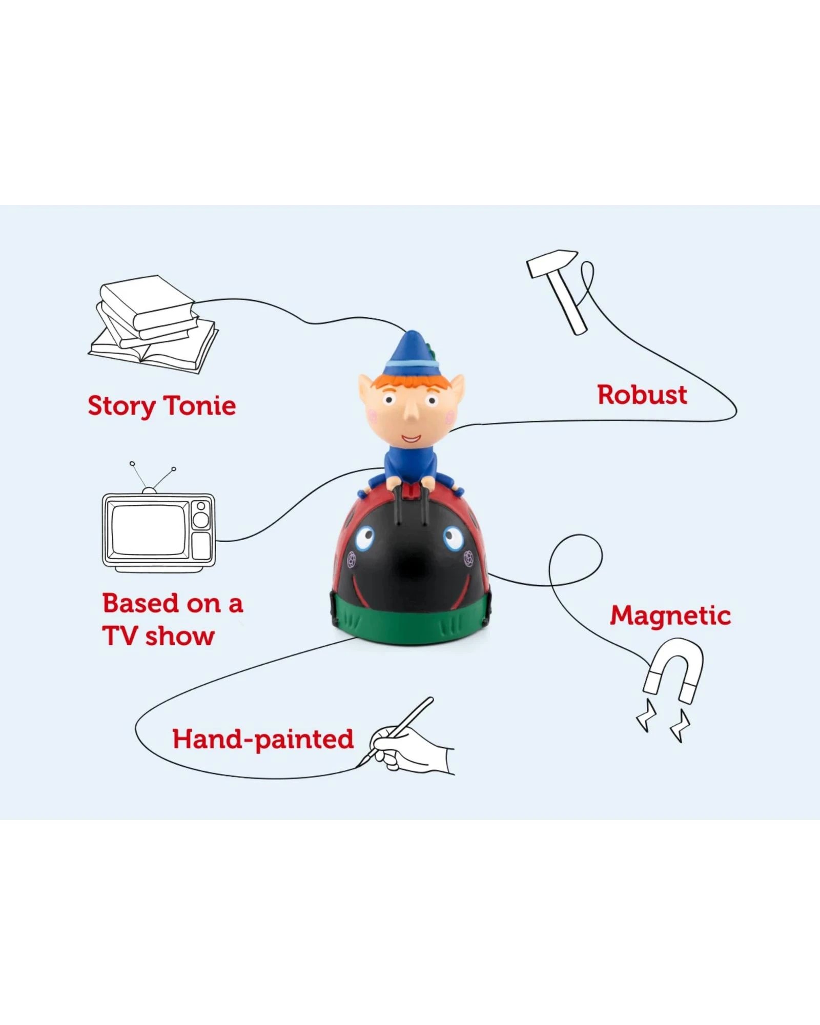 3 Tonies - Ben & Holly's Little Kingdom - Ben Tonie Audio Character - Multi, 3 of 6