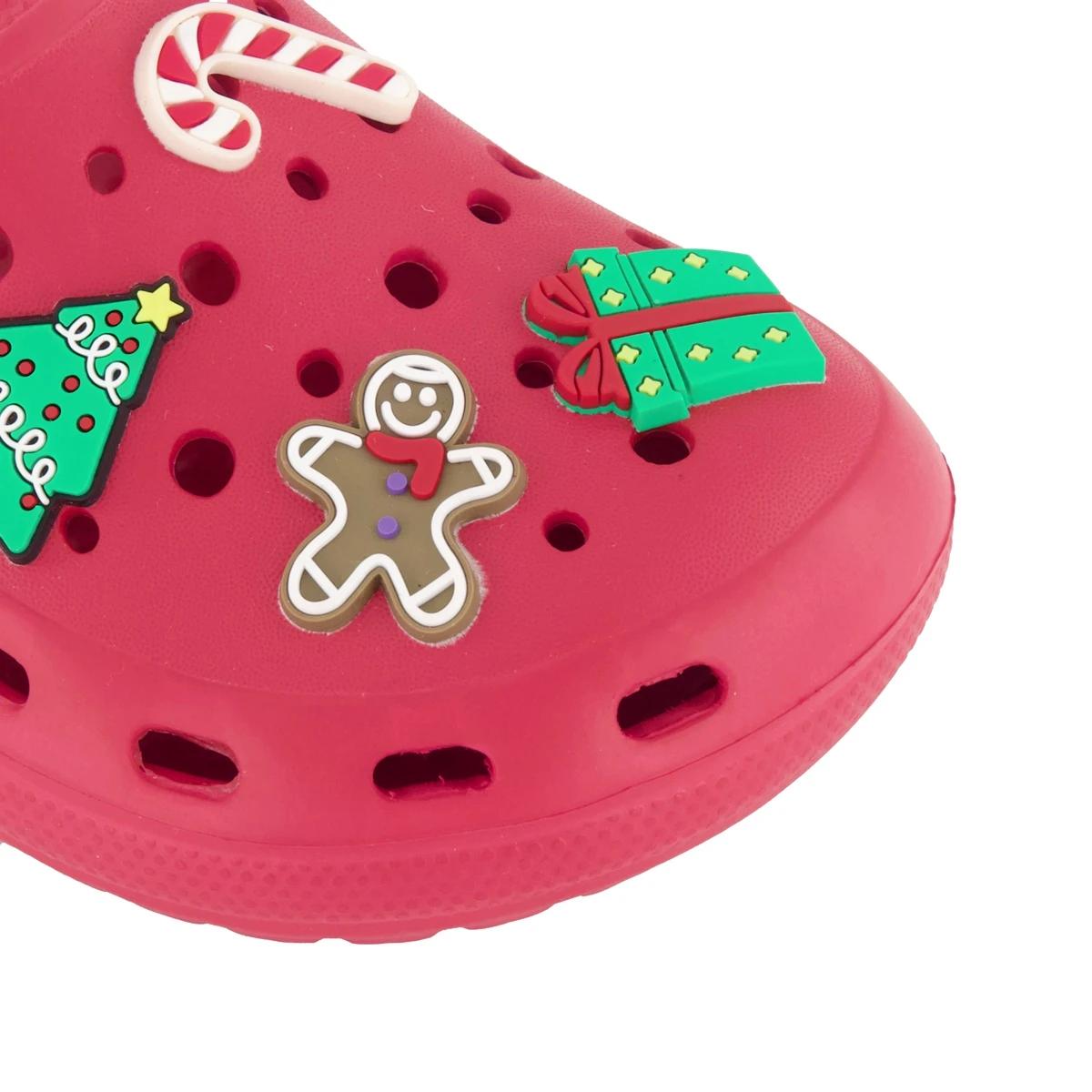 4 Senior Clog Sandals RED, 4 of 4