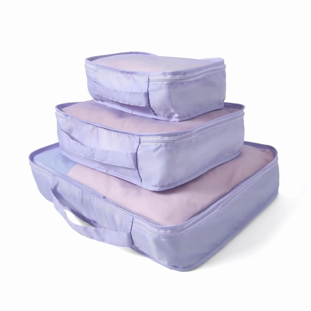 1 3 Piece Packing Cube - Lilac, 1 of 8