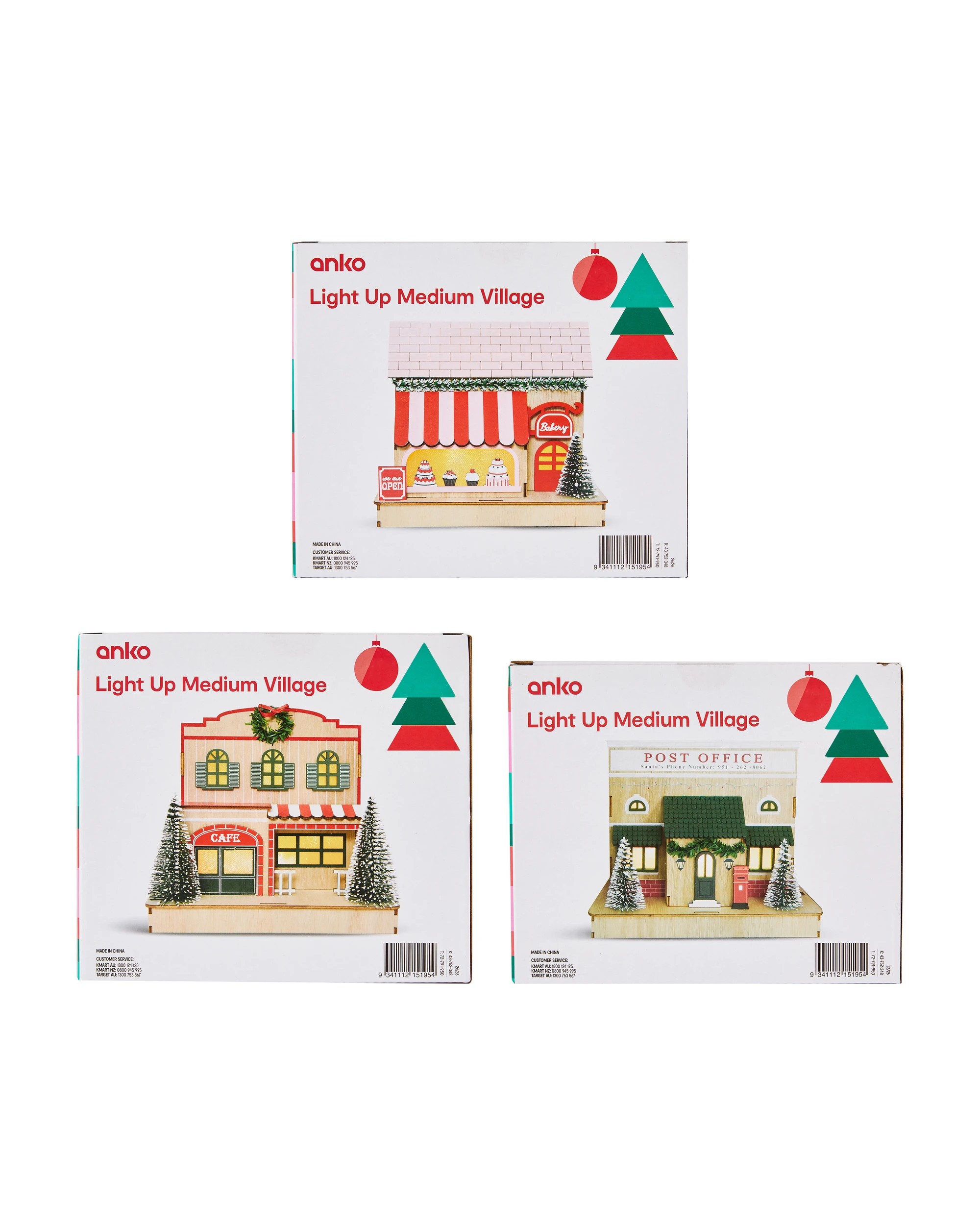 7 Light Up Medium Village - Assorted, 7 of 7