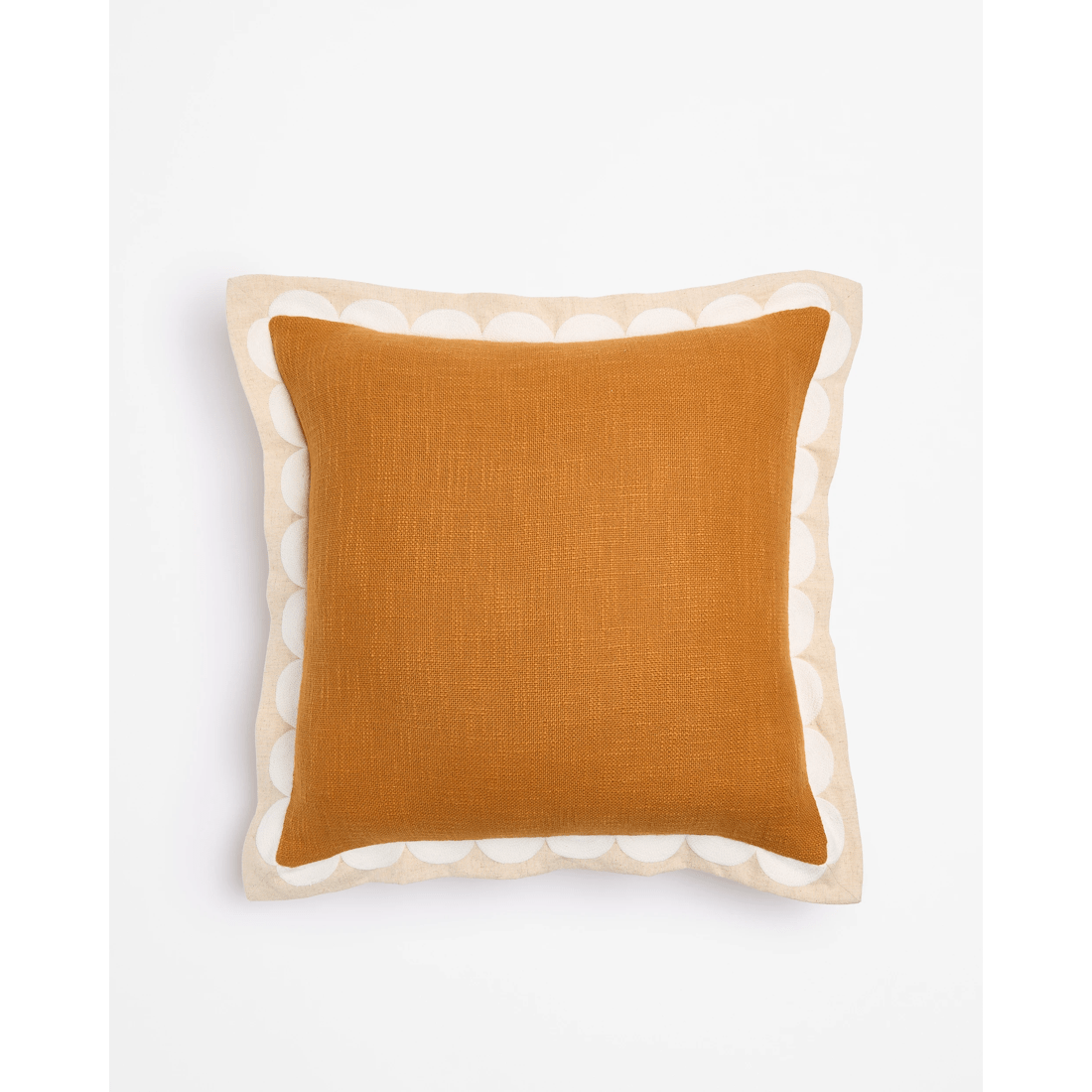 1 Target Sylvie Scallop Embroidered Cushion
 - Yellow, 1 of 5