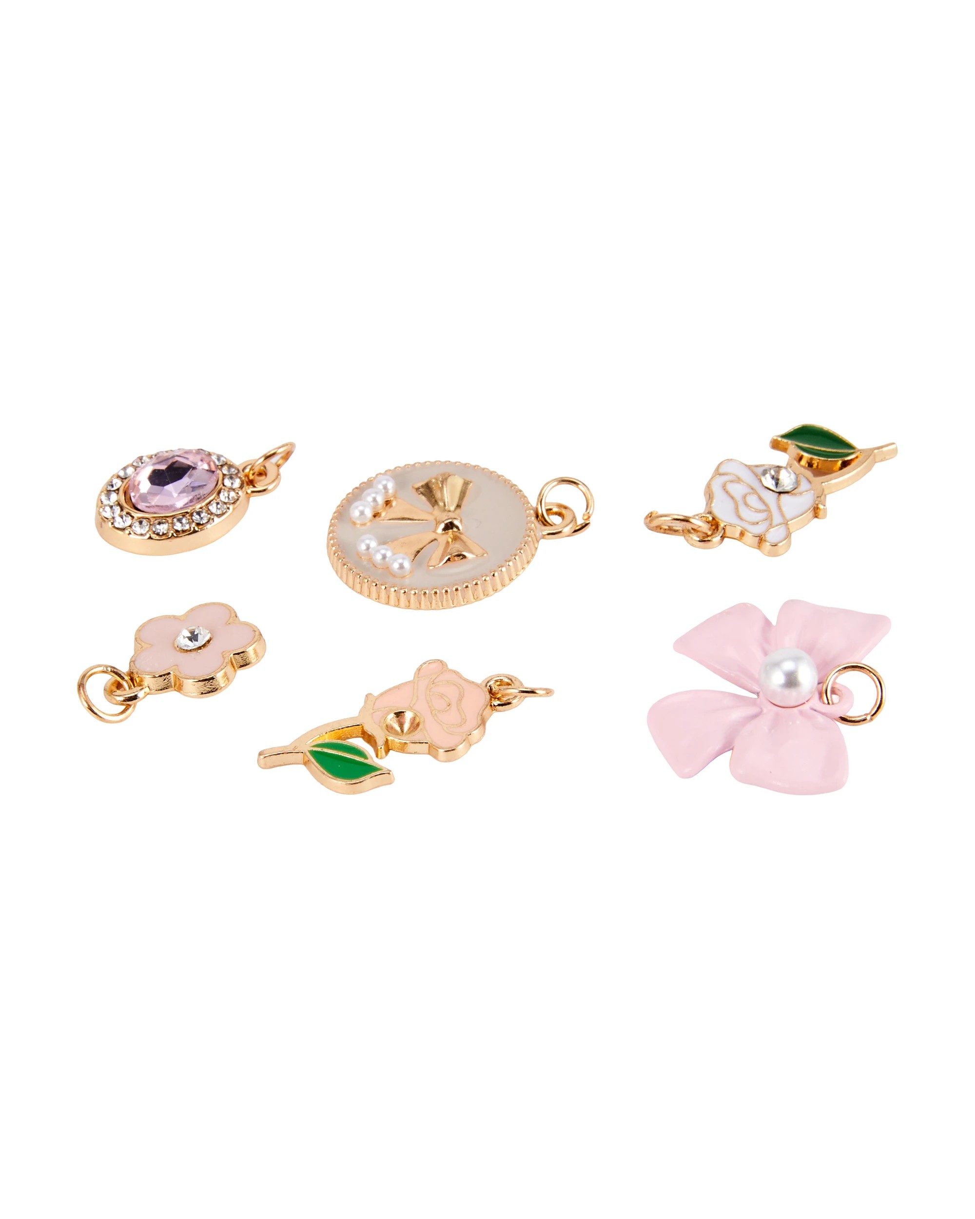 3 6 Pack Jewellery Making Charms - Coquette, 3 of 3