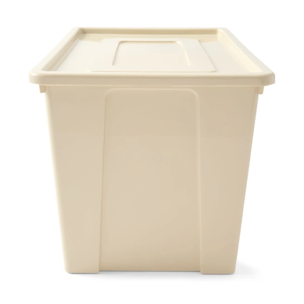 4 3 Pack 20L Storage Boxes - Beige, 4 of 10