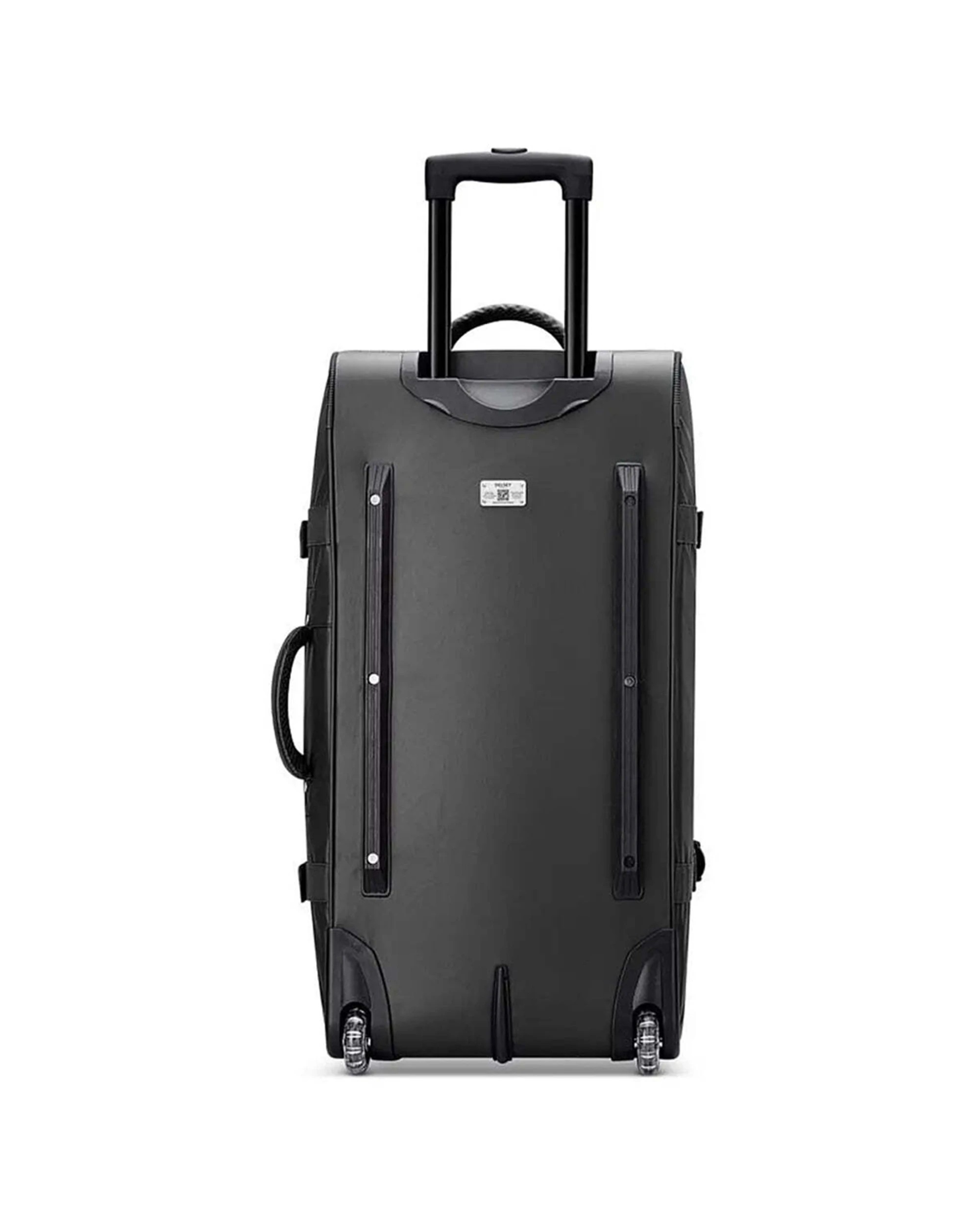 5 Delsey Raspail 2-Wheel Large Duffle Bag TSA Lock Waterproof Recycled - Black, 5 of 6