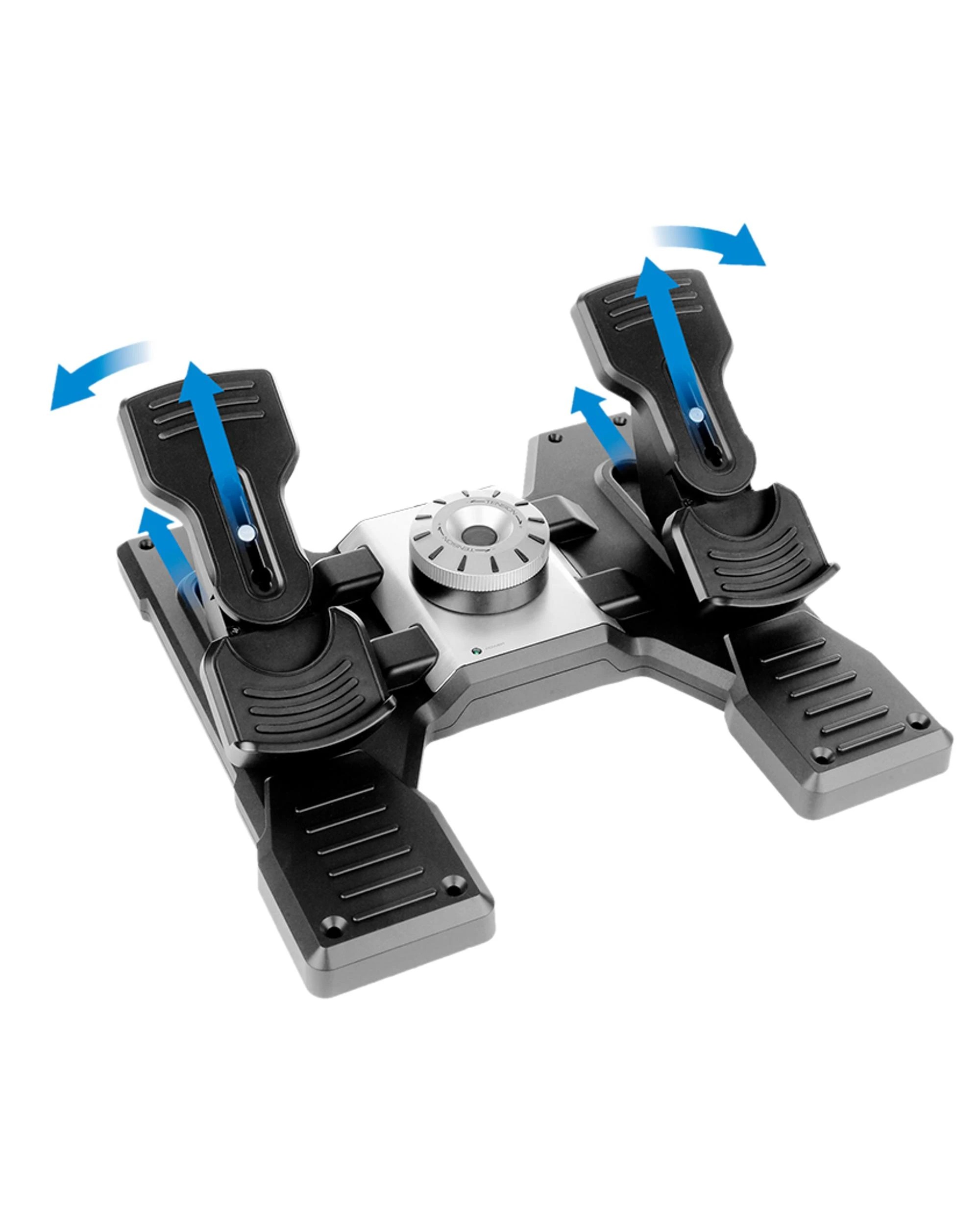 6 Logitech G Flight Rudder Pedals - Black, 6 of 6